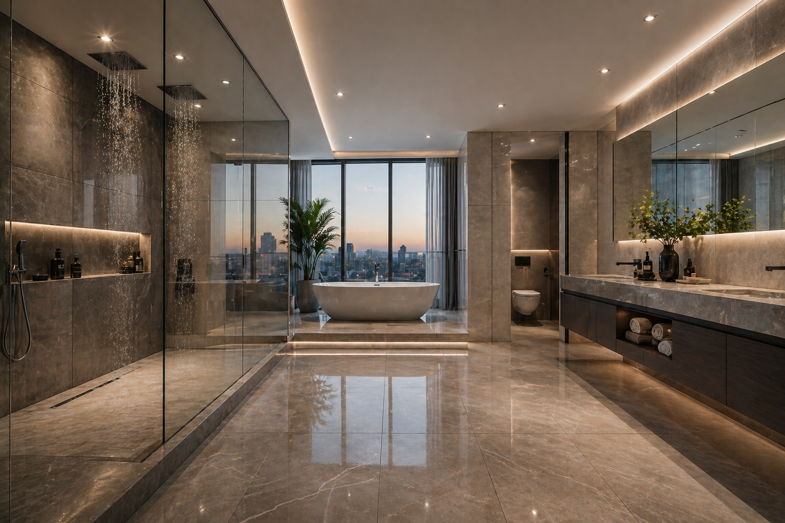 Tile installation and waterproofing systems in Vancouver featuring precision tile work, Schluter waterproofing, custom showers, and high-end stone finishes for durable, luxury bathroom and kitchen renovations