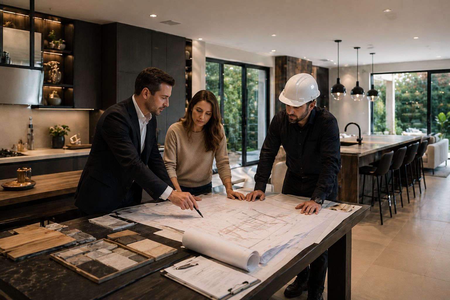 Renovation project management in Vancouver featuring full-service construction management, scheduling, budgeting, contractor coordination, and high-end residential renovation oversight for seamless project delivery