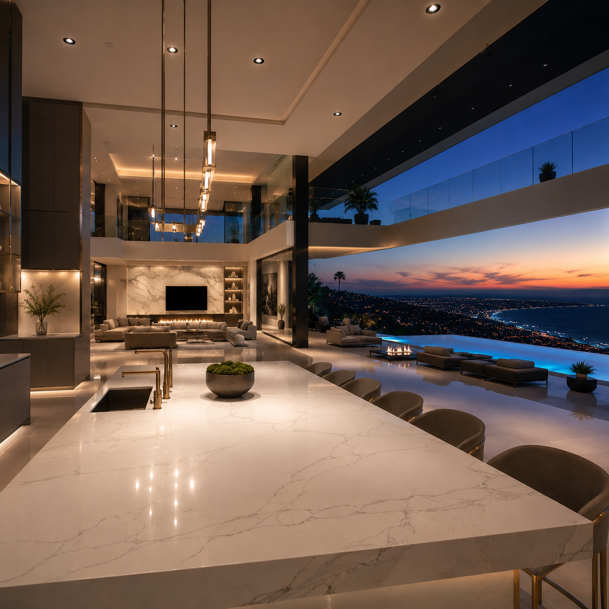 Quartz restoration in Vancouver and Los Angeles, including professional quartz polishing, refinishing, surface repair, cleaning, and restoration for a smooth, renewed finish.