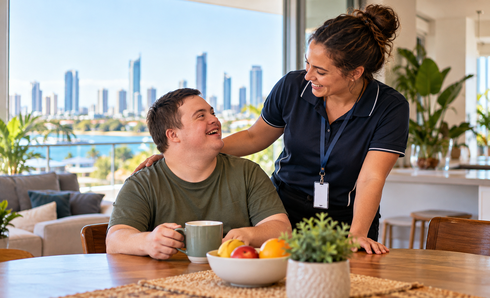 SIL Gold Coast provides personalised Supported Independent Living services, empowering individuals to enjoy a comfortable, safe, and fulfilling lifestyle with compassionate support tailored to their needs.