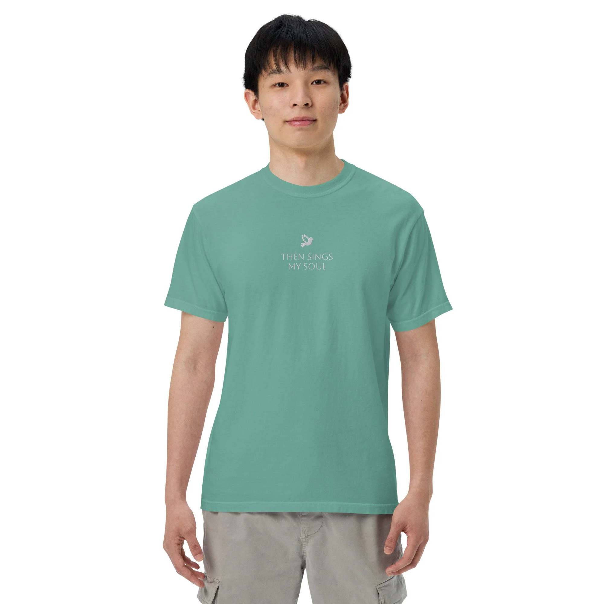 Then Sings my Soul Embroidered Tee