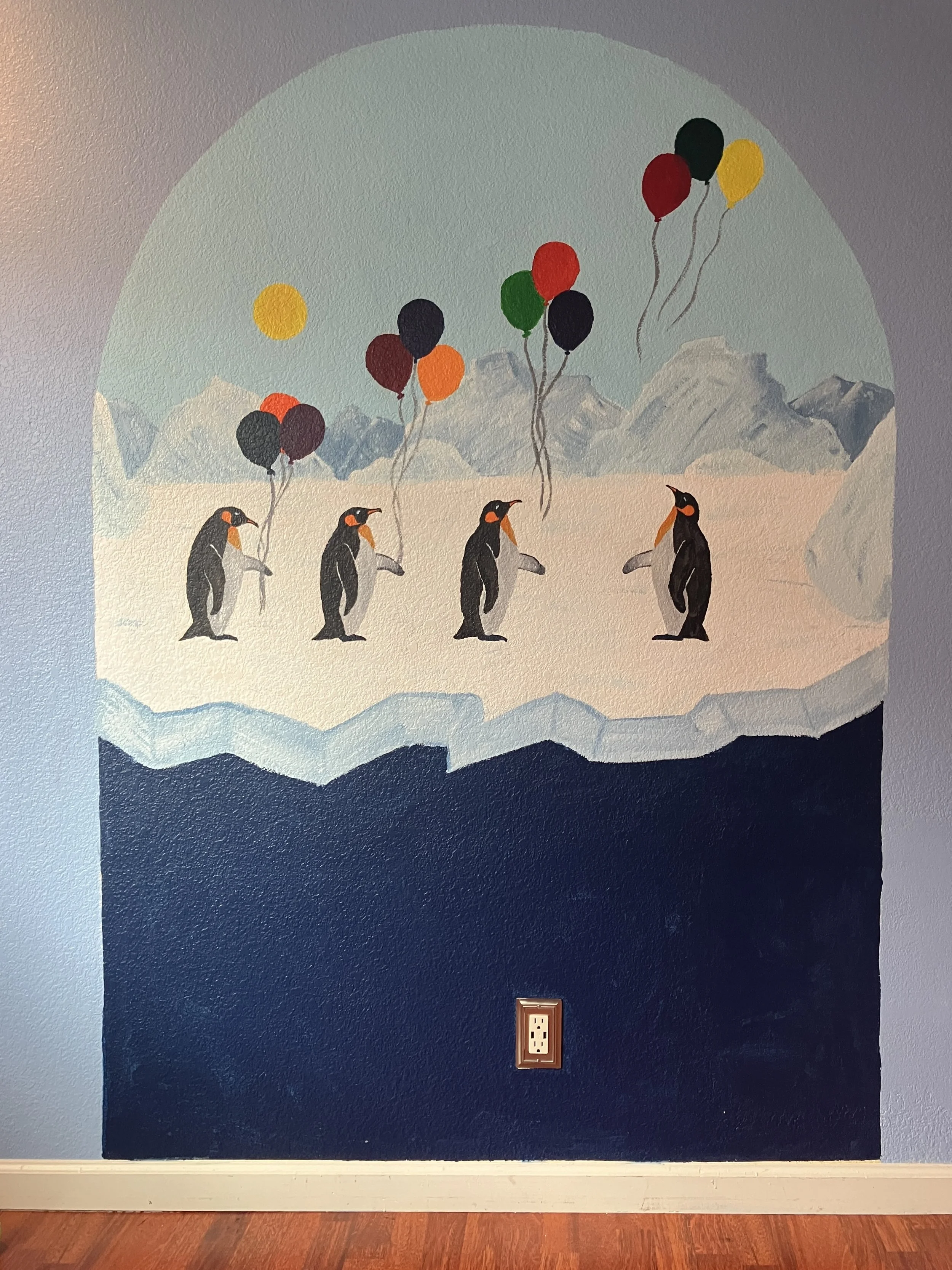 Penguins and Balloons, 2024