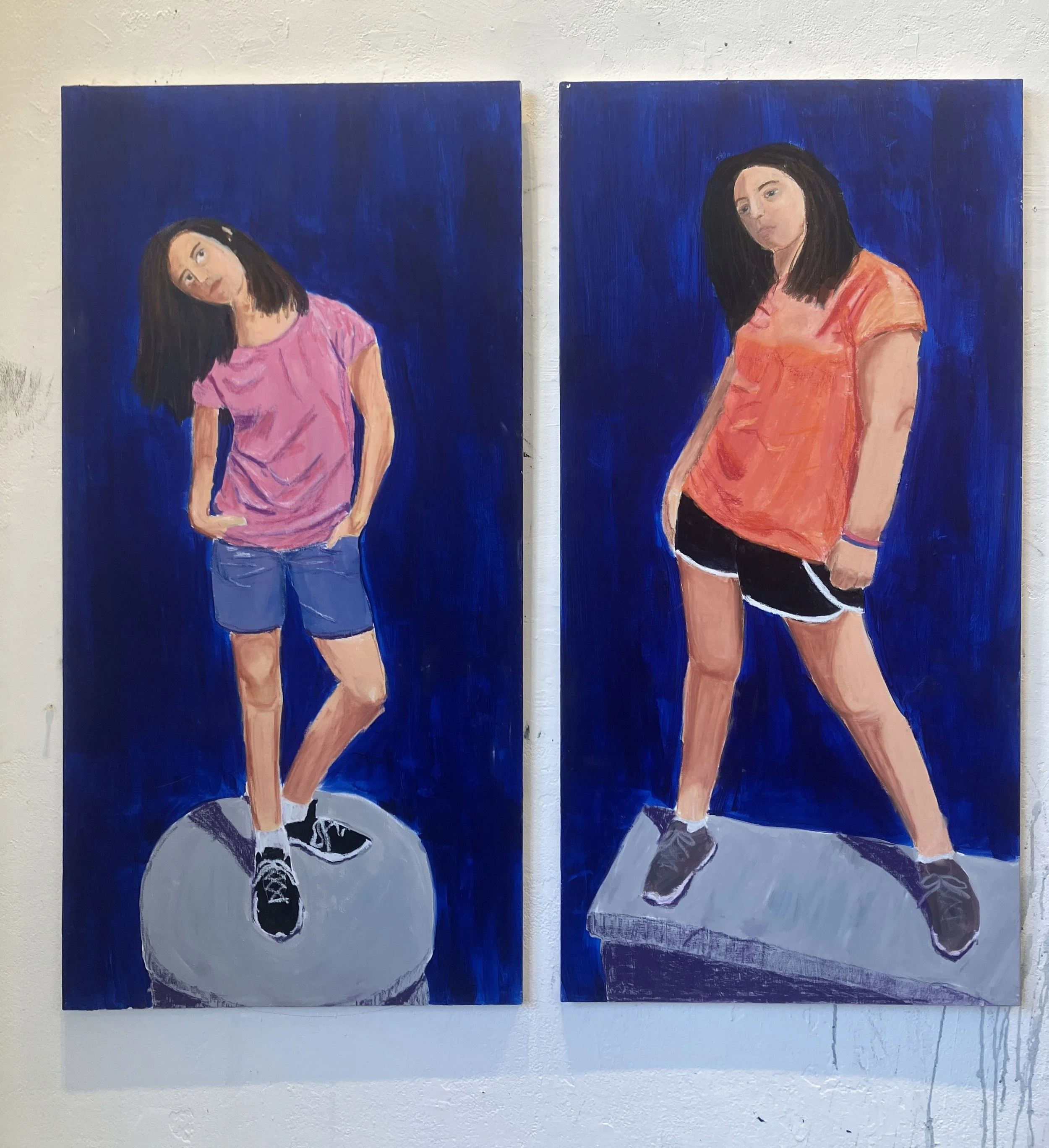 Contrapposto (Left) and Contrapposto (Right) 2025