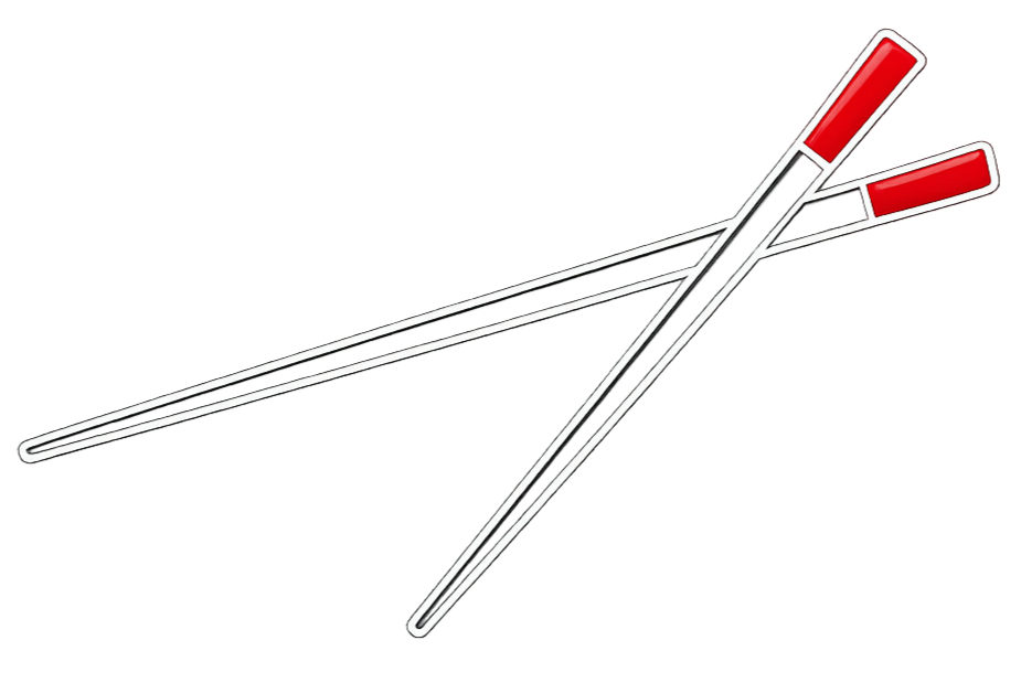 Two chopsticks