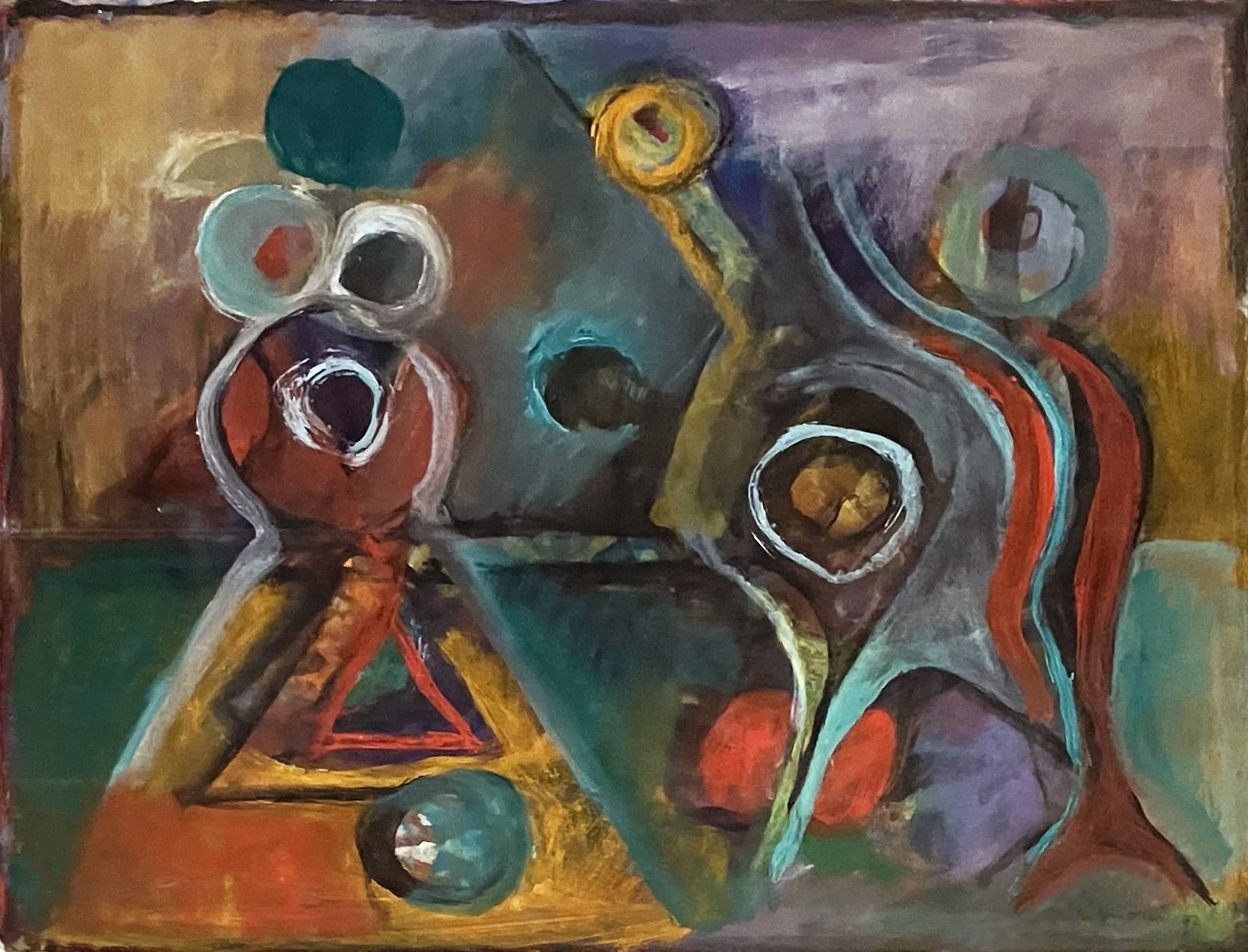 	 Abstrakte Komposition, 1982