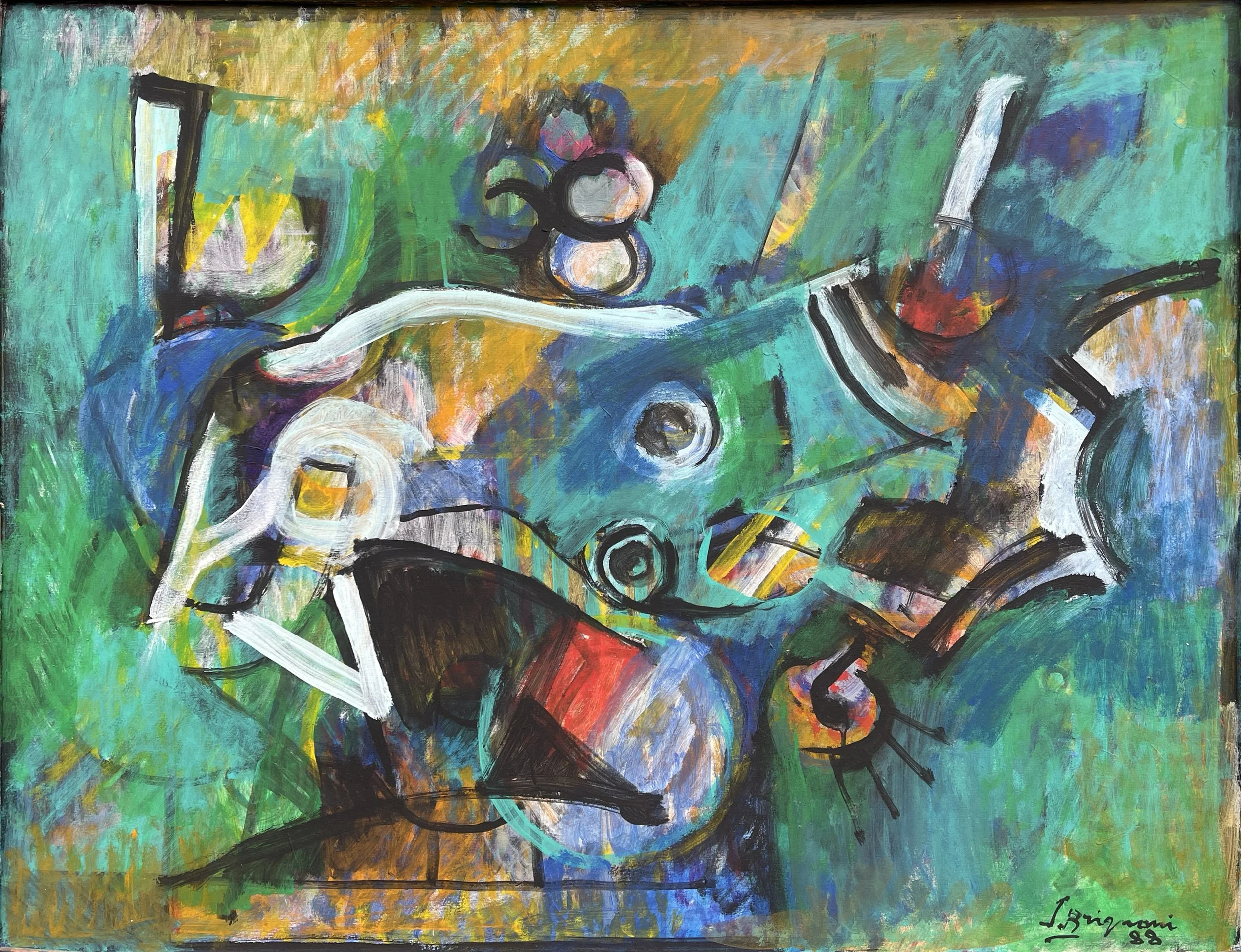 Abstrakte Komposition, 1988