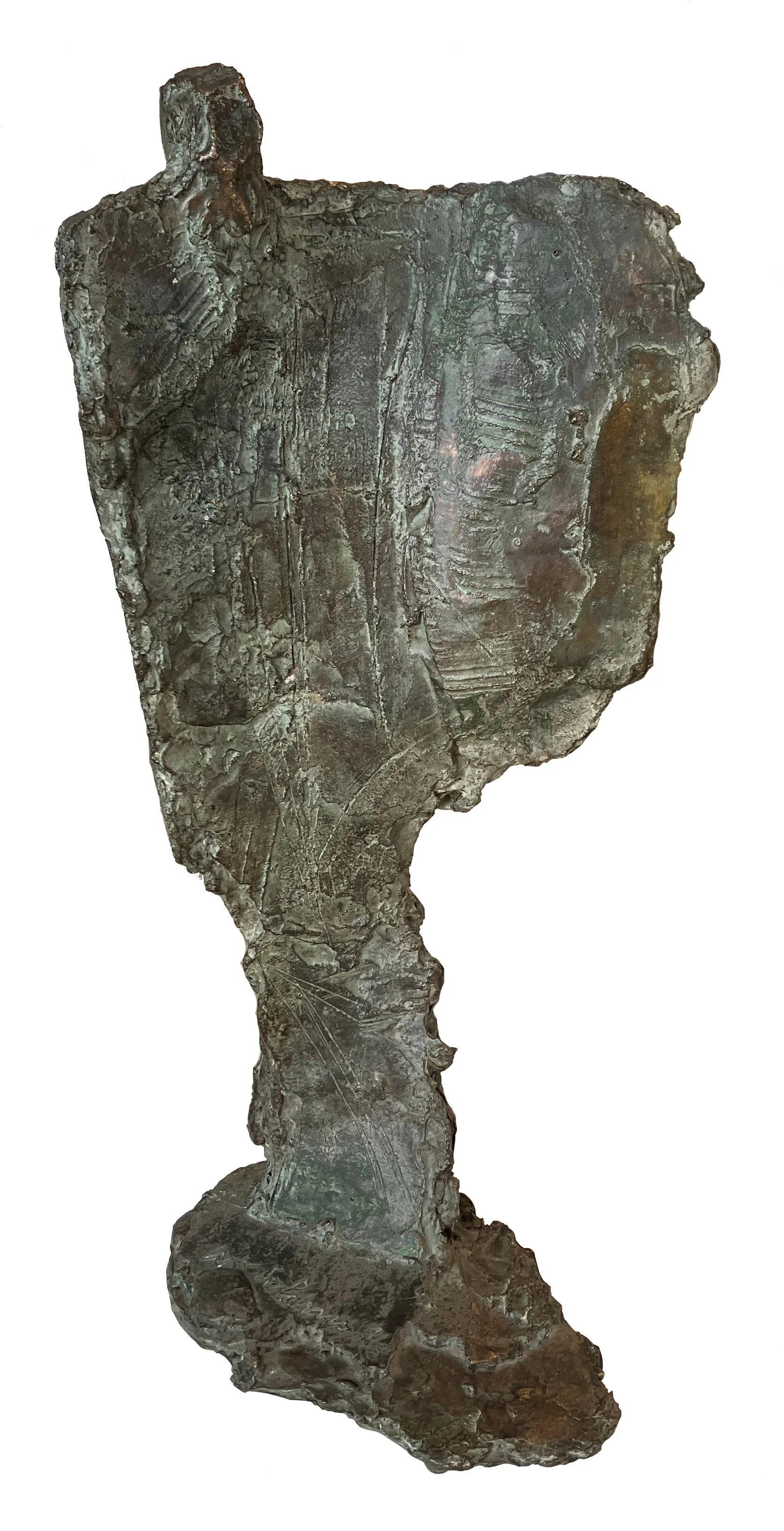 	 Figur mit Schild, 1990–1999
