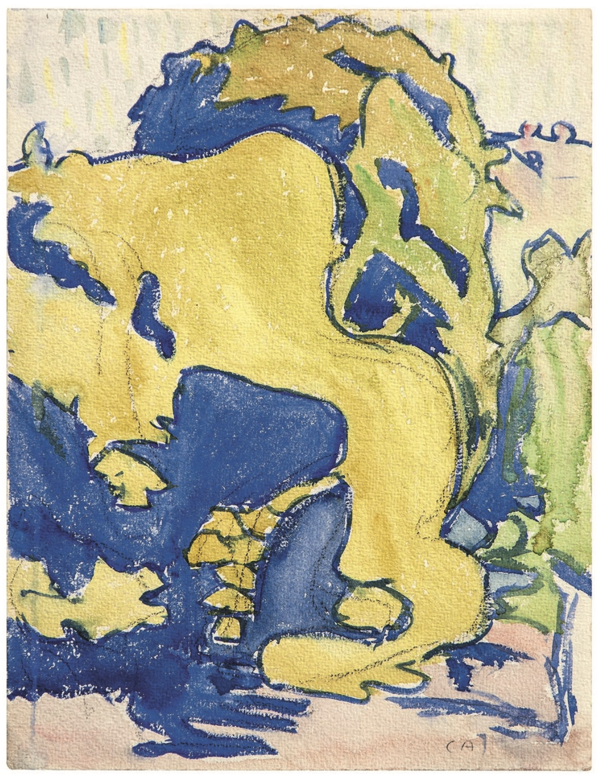 Garten, um 1912