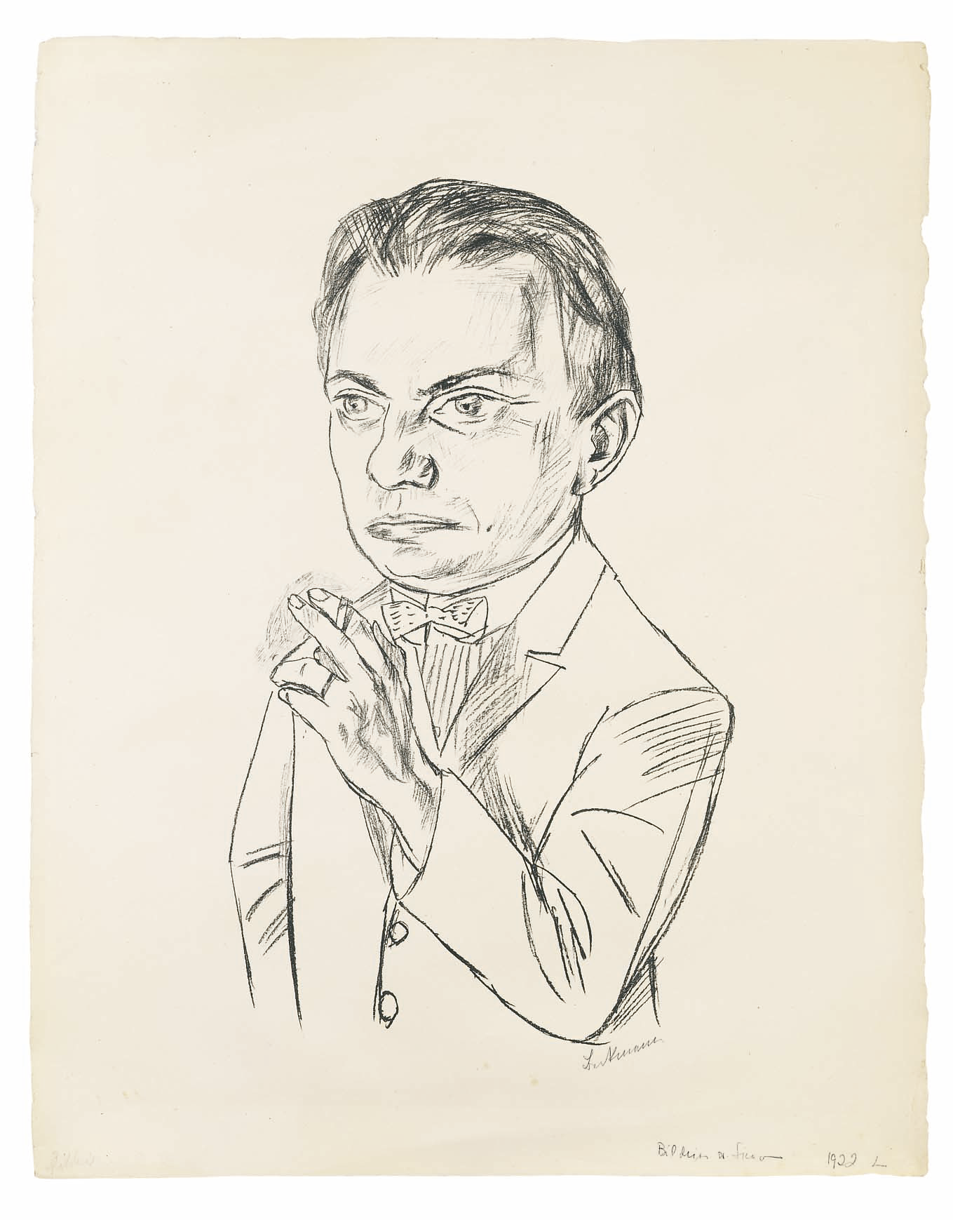 	 Bildnis Dr. Heinrich Simon, 1922