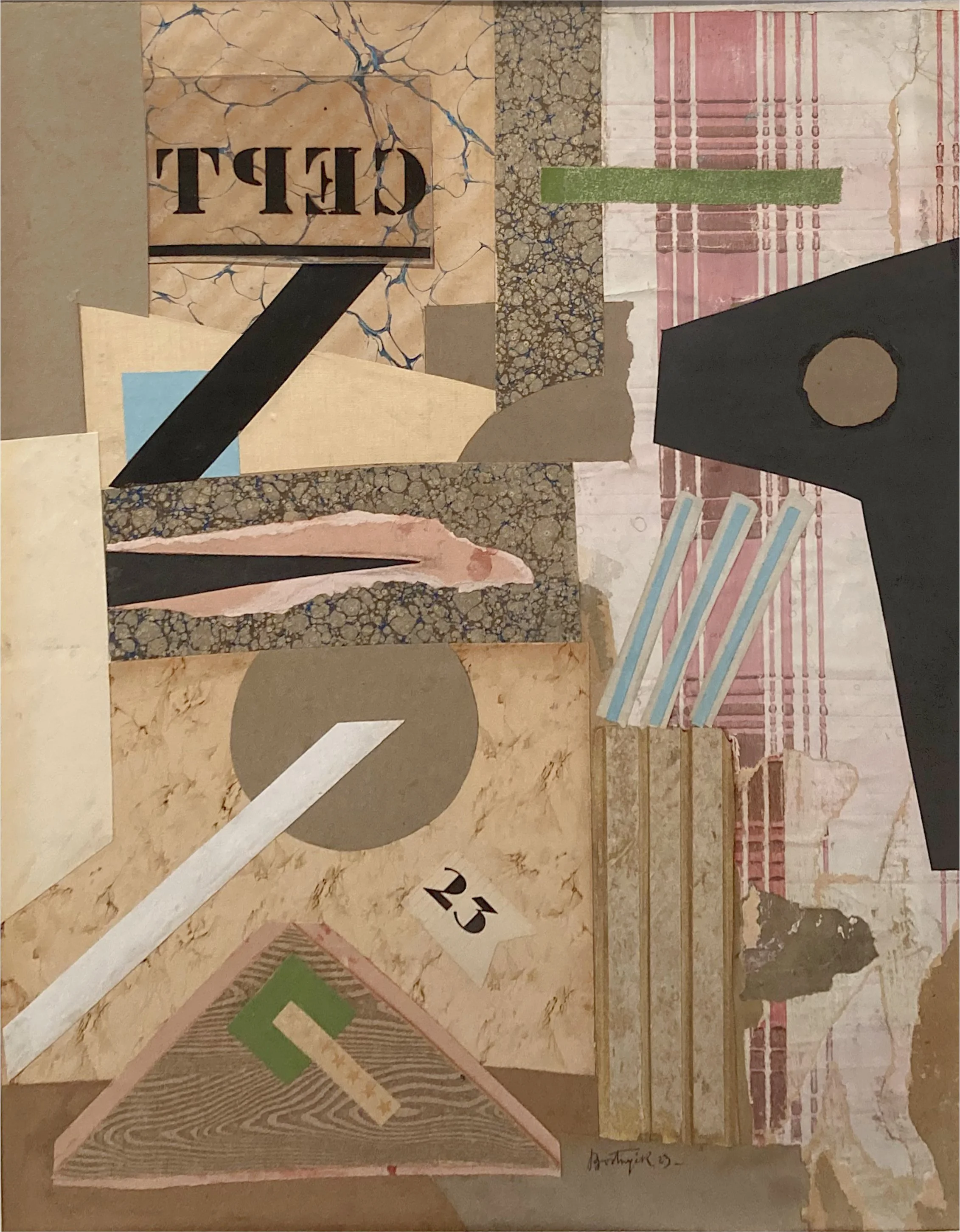	 Komposition, 1923