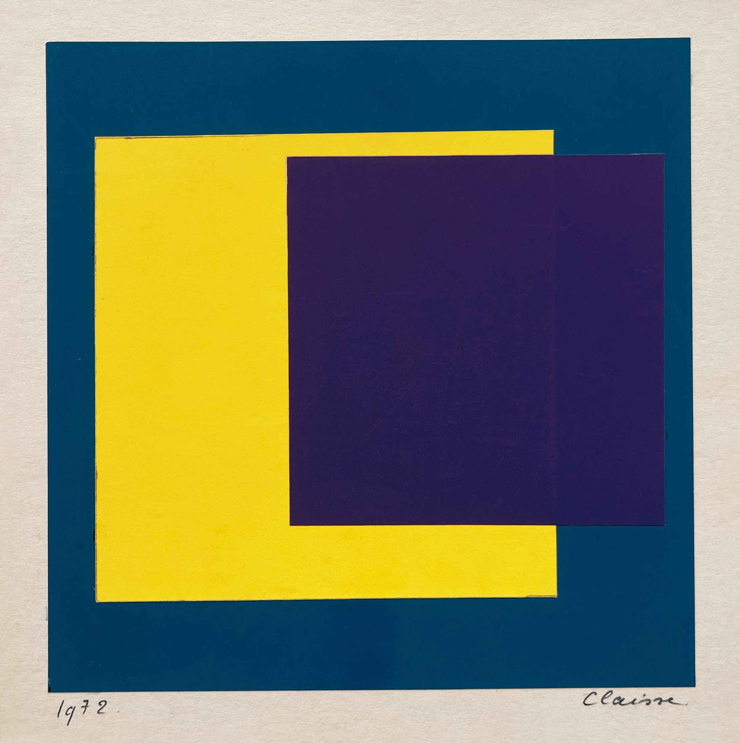 	 Komposition, 1972