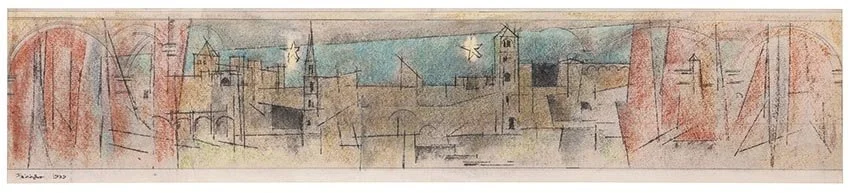 Stadt bei Nacht, 1939
