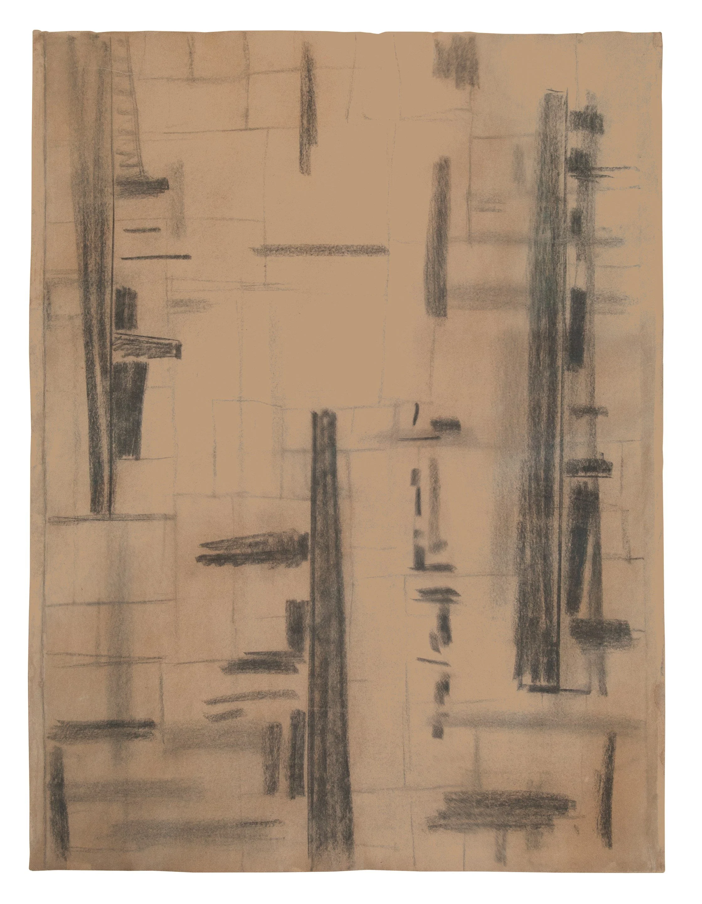 Ohne Titel (Studie zur relationalen Malerei, Studie für den Rockefeller-Speisesaal), um 1960