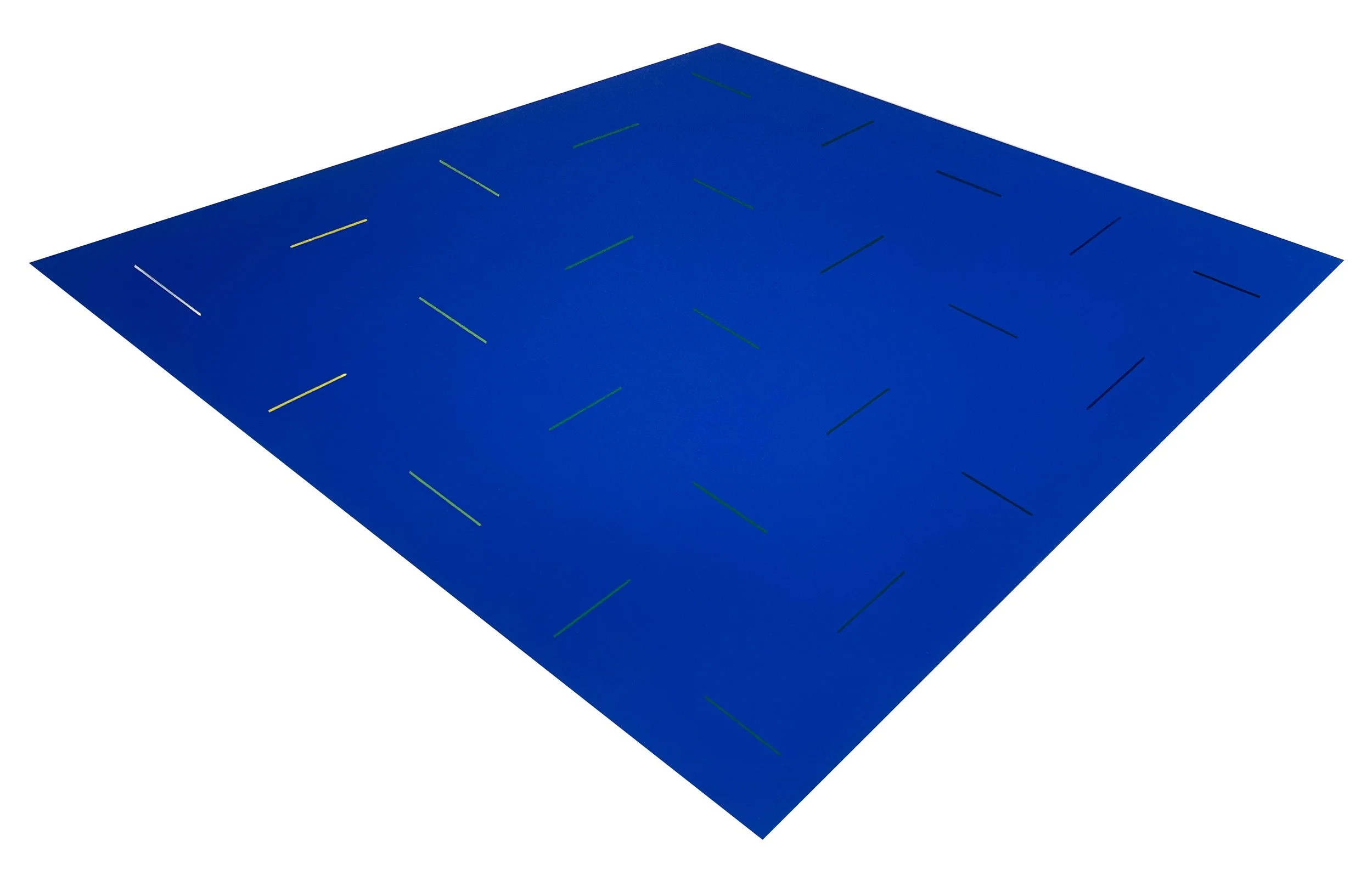 	 "Imbricato evanescente blu", 2006