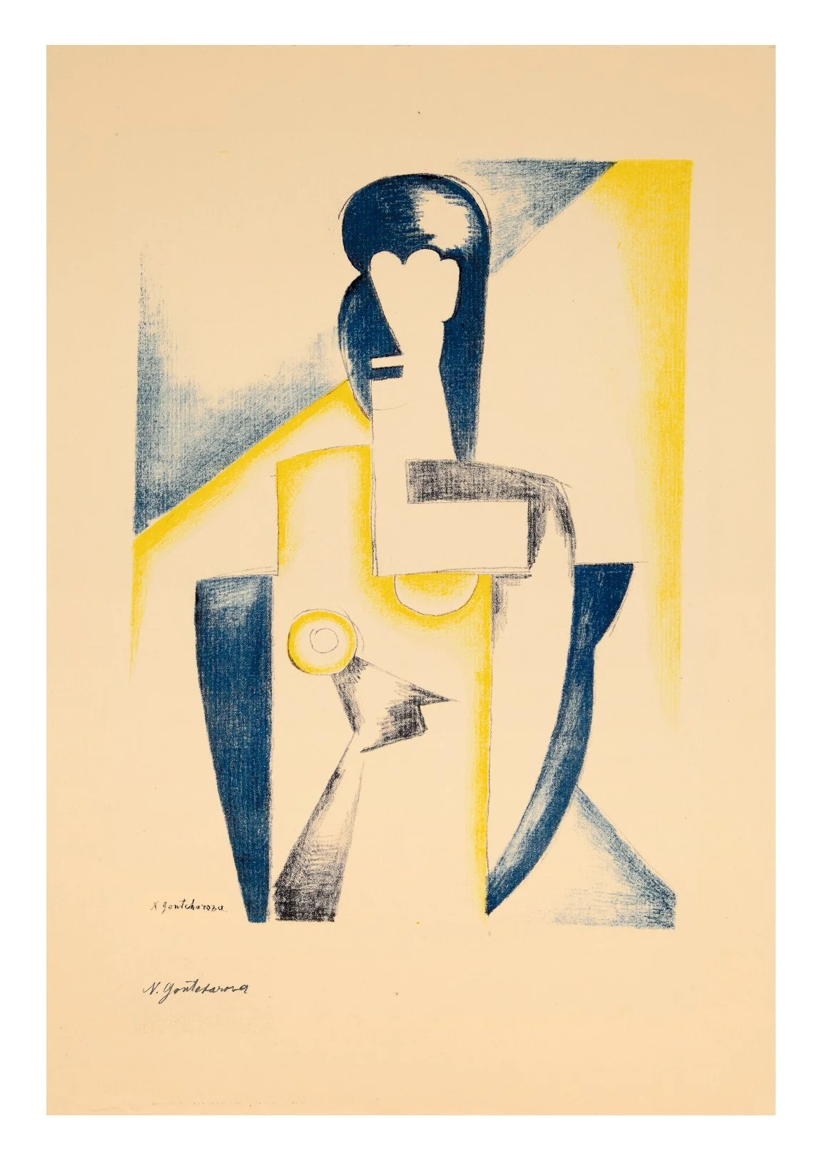 Weibliche Halbfigur, um 1922