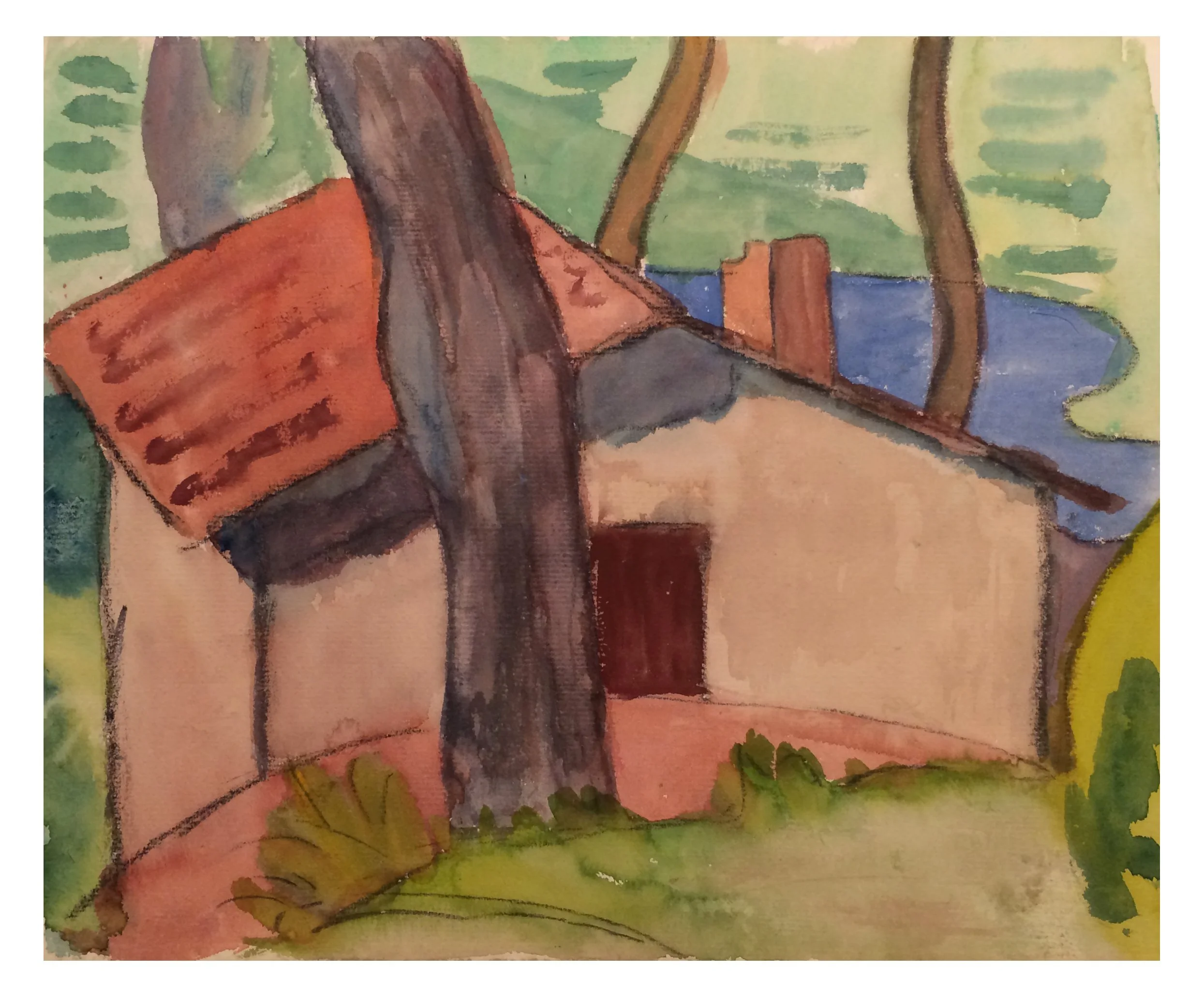 	 Haus im Wald (Grotto), 1921