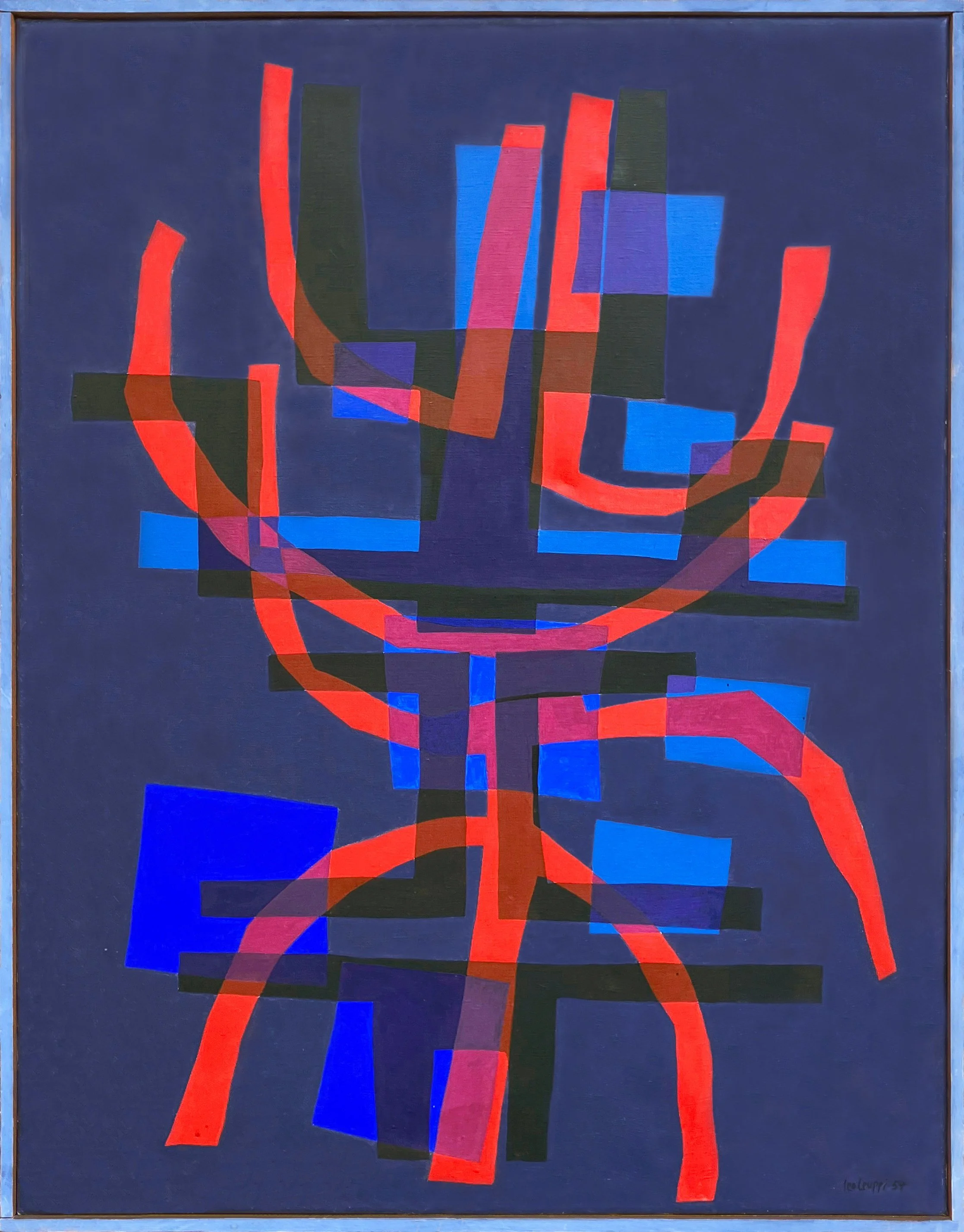 Gegensätzliche Durchdringung, 1954