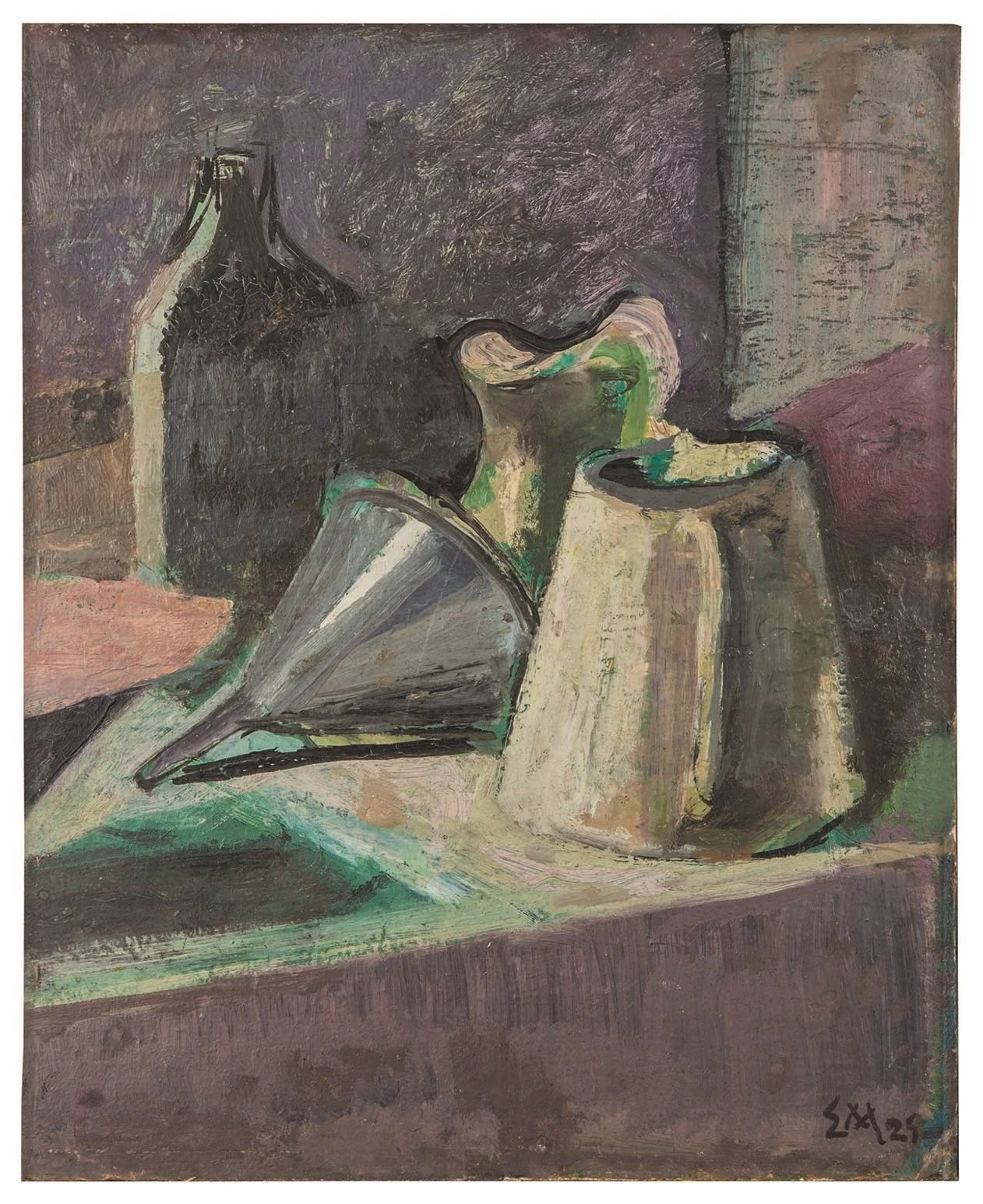 	 Stillleben mit Trichter, 1925