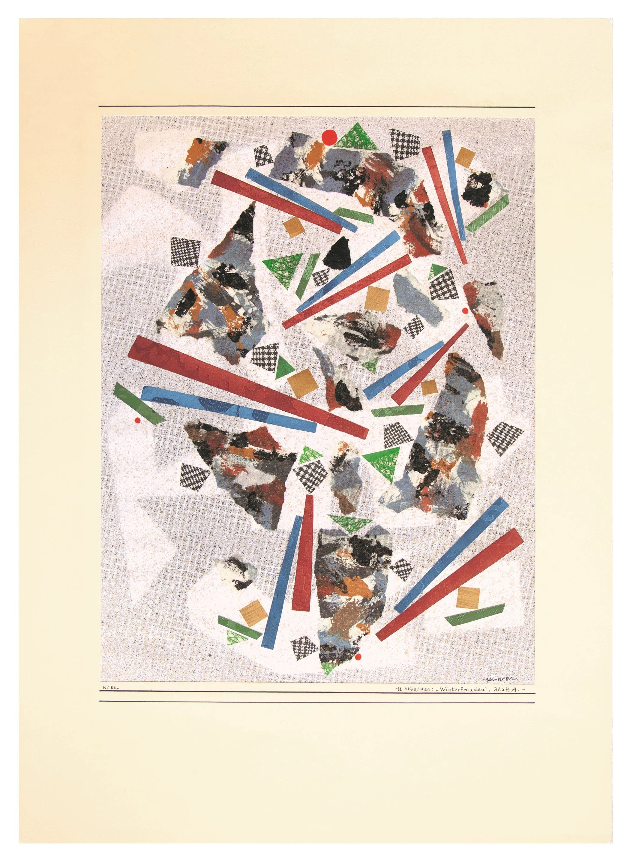 Winterfreuden, Blatt A, 1966