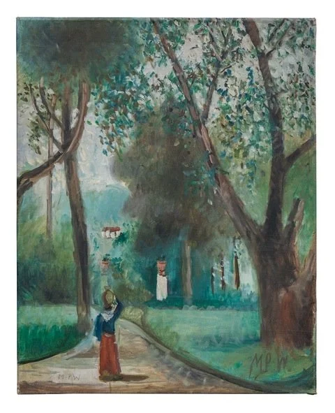 	 Bäume in Südfrankreich, 1930