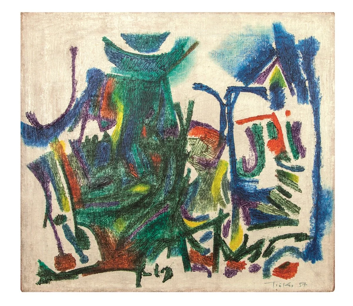 	 Haus im Grünen, 1957