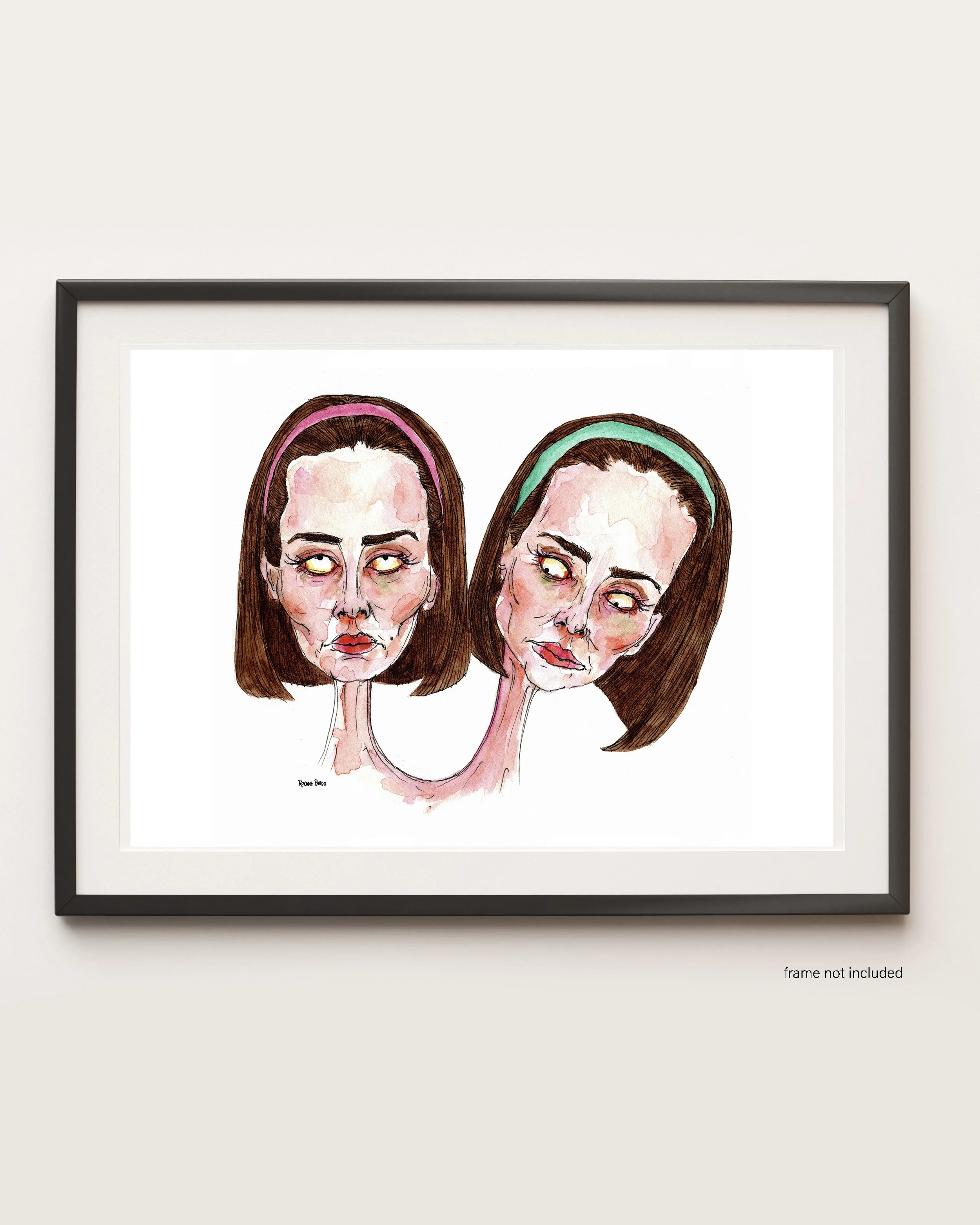 Tattler twins print