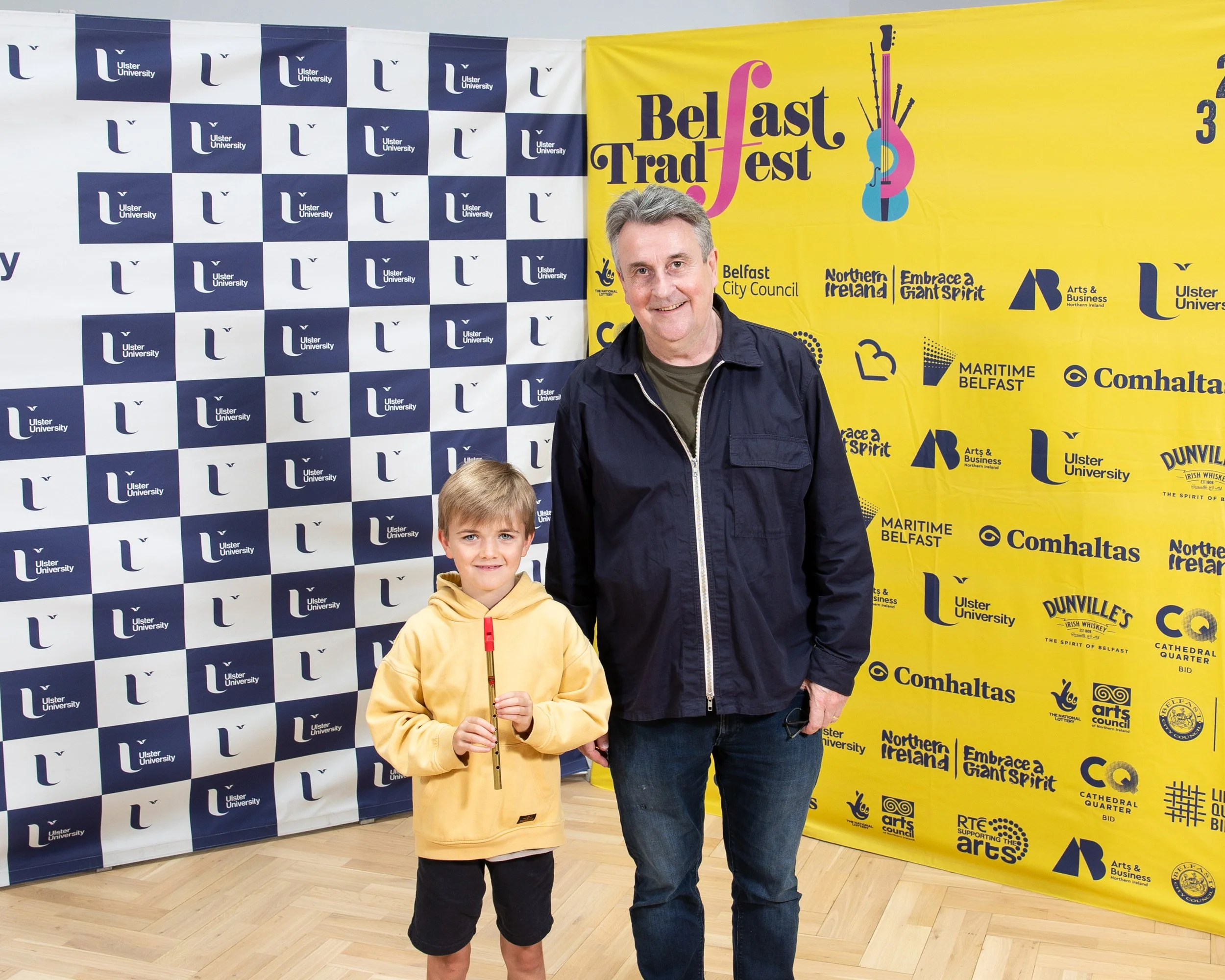 John Mackel with bursary recipient Joseph Mulholland-1.jpg