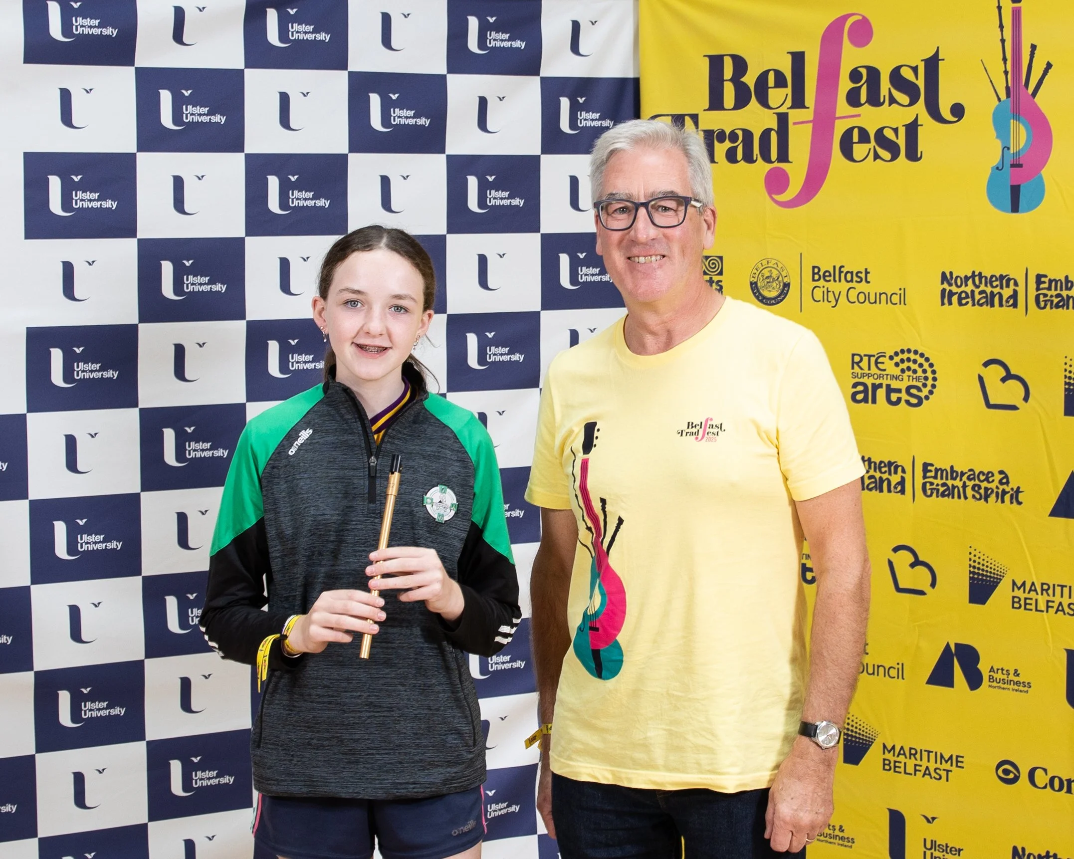 Scott Naismith with bursary recipient Maryrose Murphy.jpg