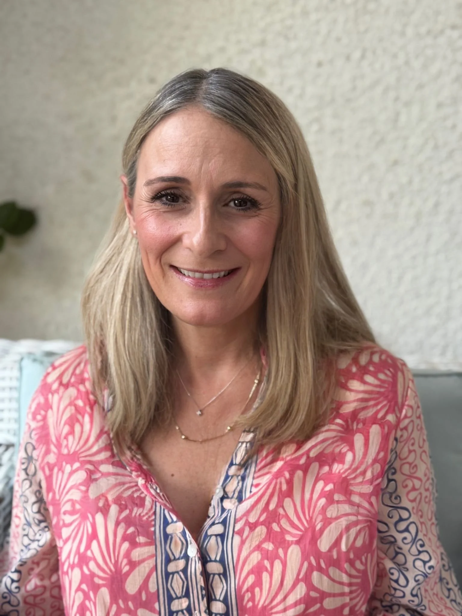 Portrait of relationship coach Christina Kyranis, representing warm, supportive guidance for dating and relationship coaching.