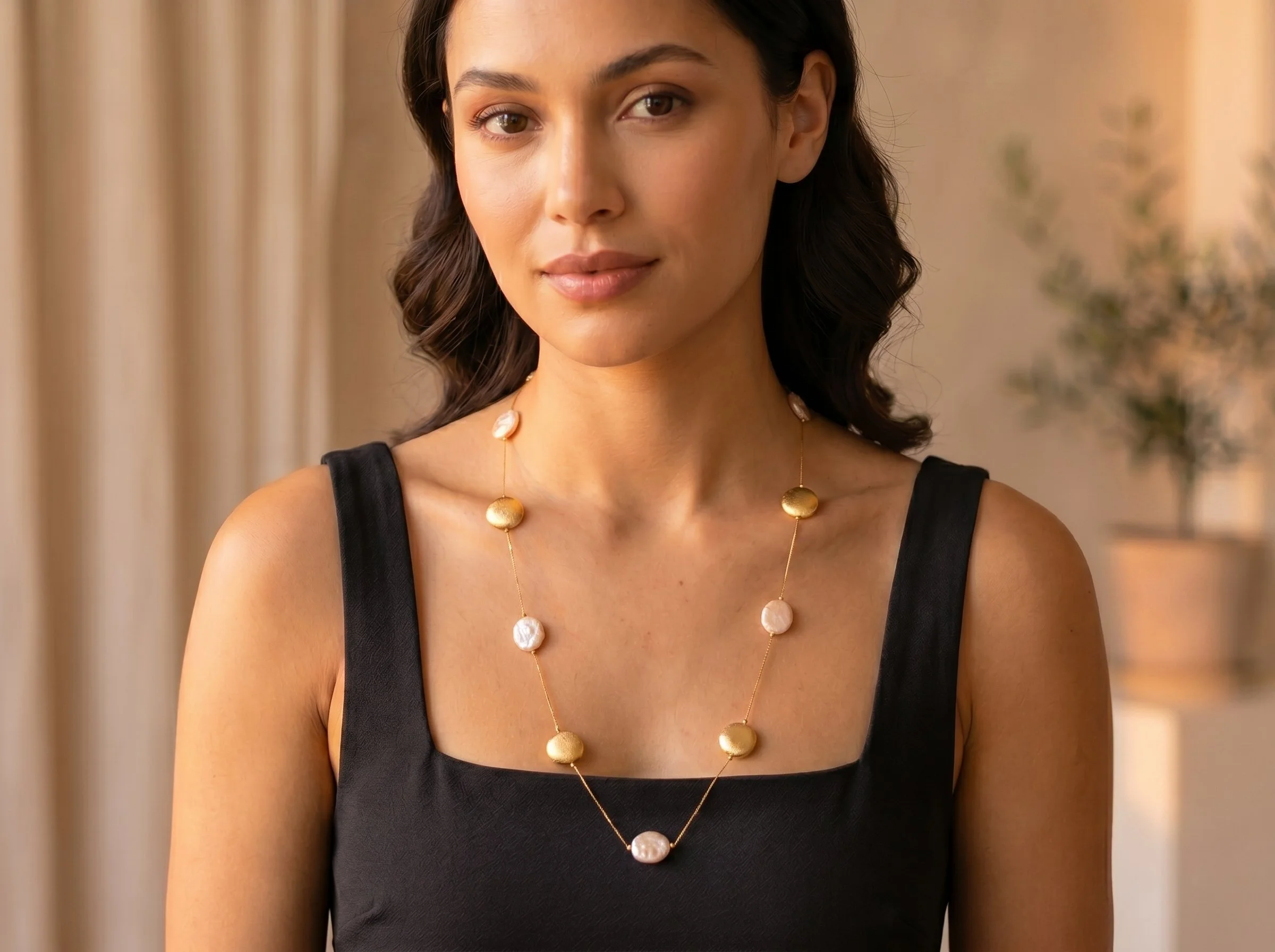 Pearly Pebbles Necklace