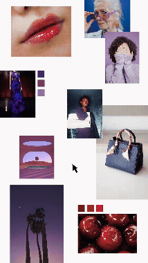 Colour Moodboard, Social