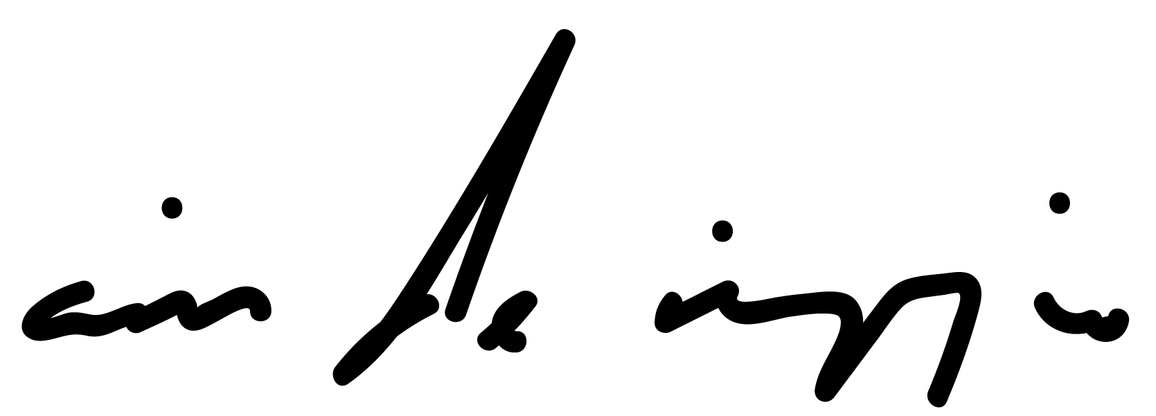arin de rizzio logo in black on a transparent background