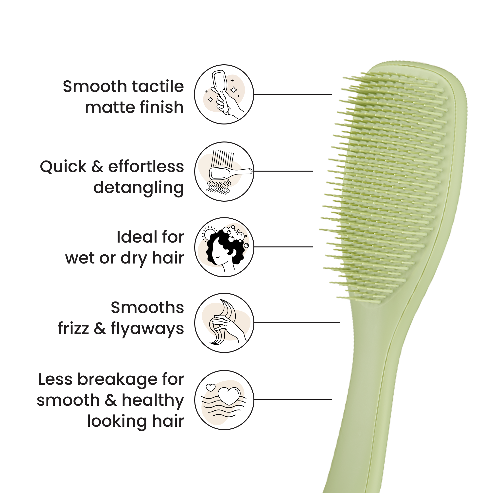 The Ultimate Detangler Matte, PDP Image