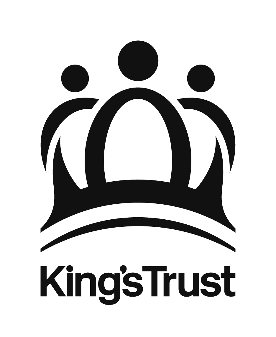 King's Trust logo in black on a transparent background