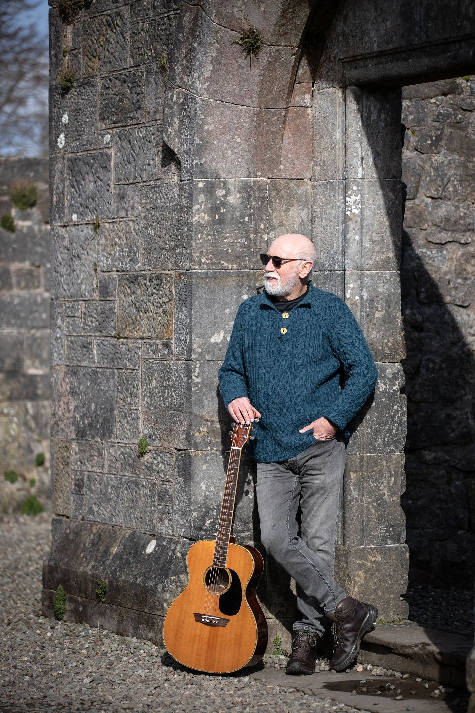 Alan Reid, a master storyteller in song and former member of Battlefield Band.