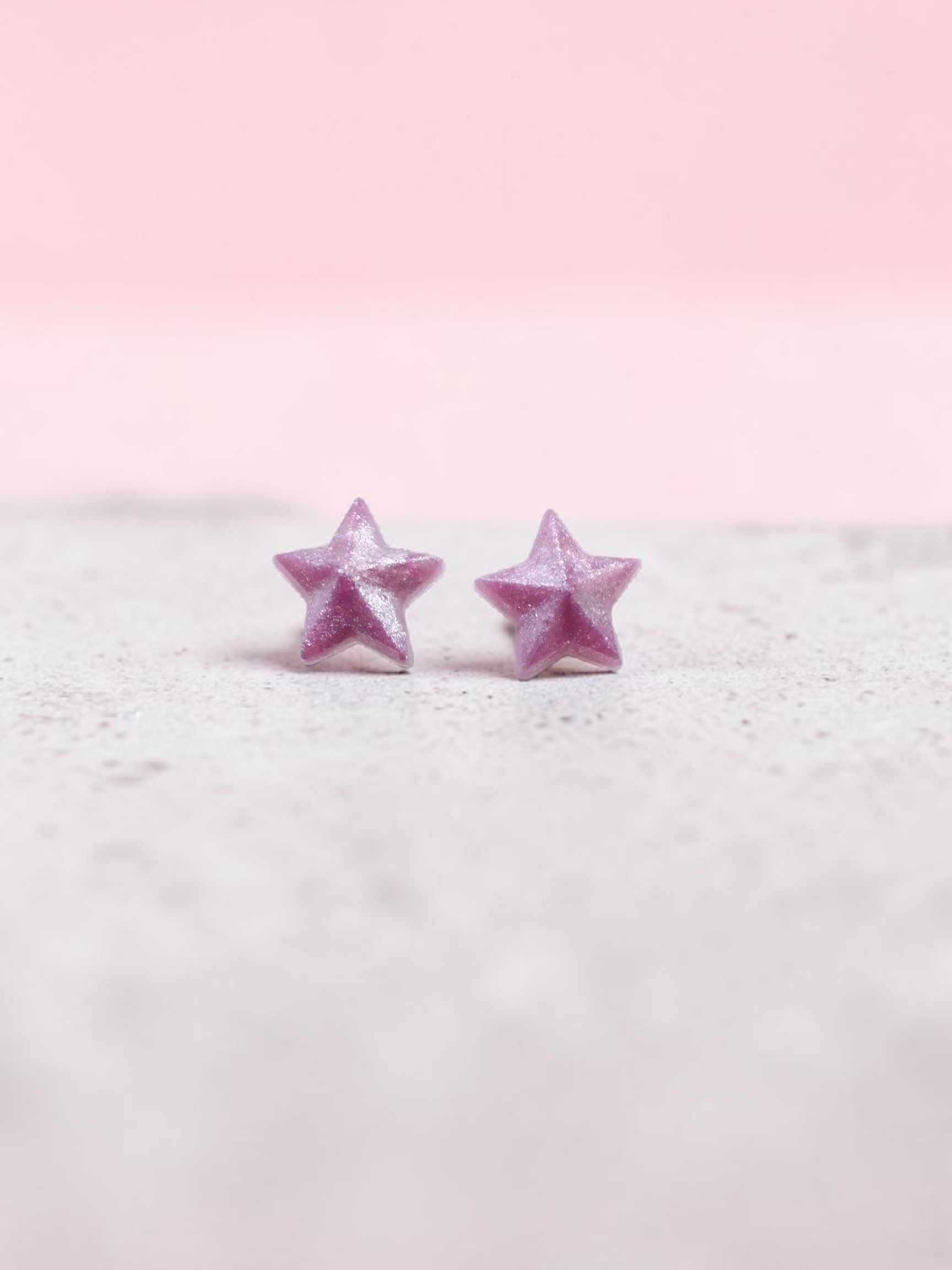 Star Glitter Earrings