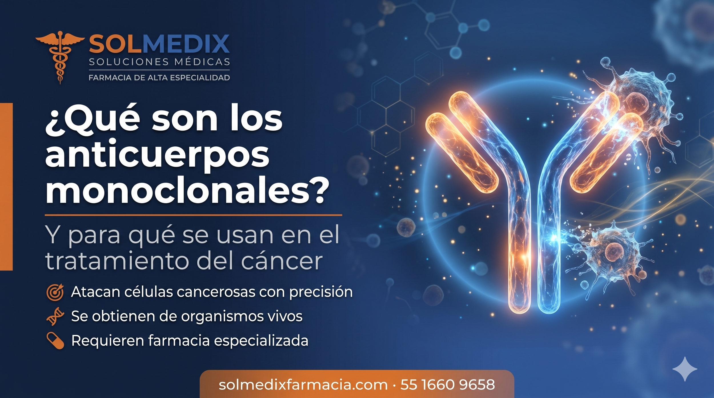 ¿Qué son los anticuerpos monoclonales y para qué se usan?