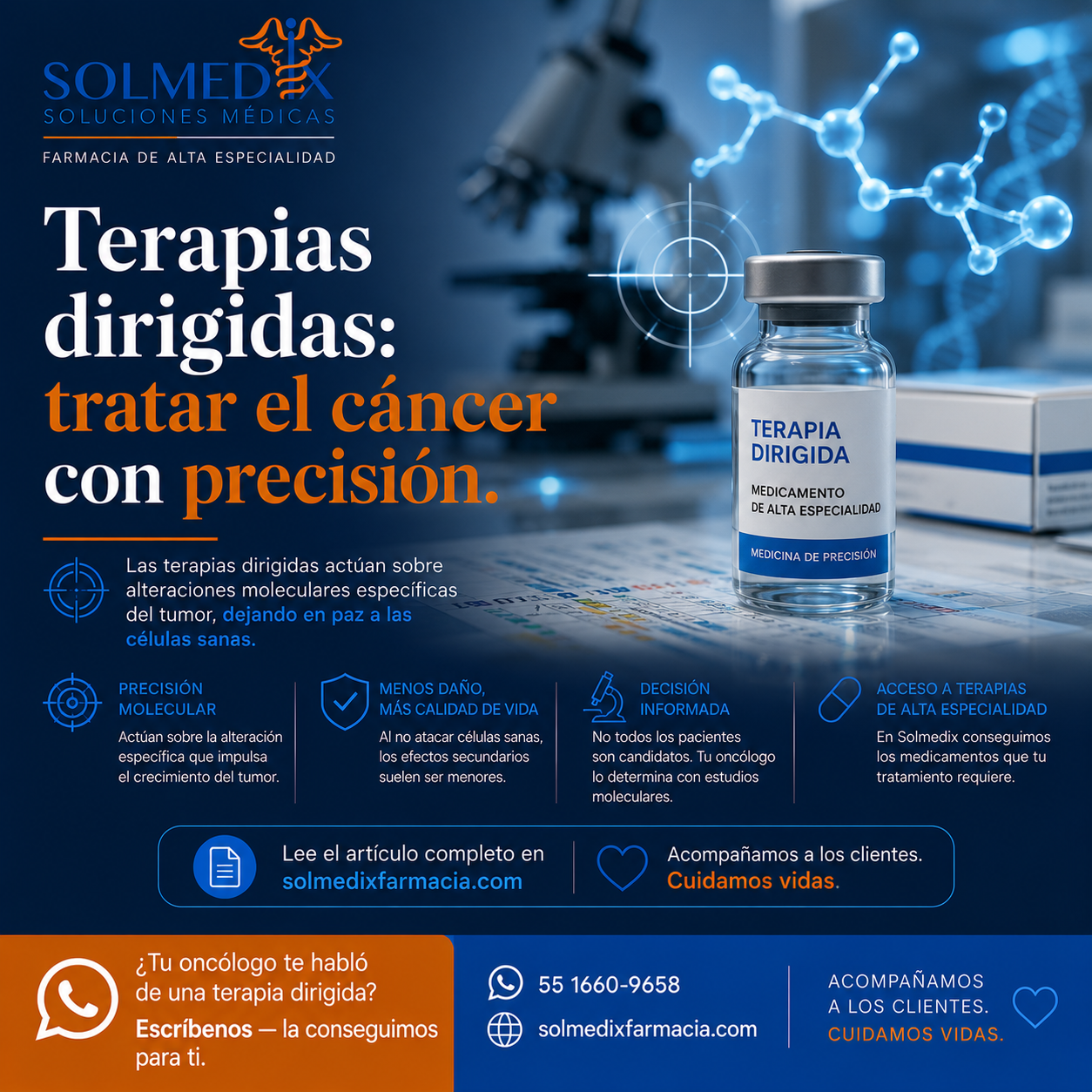 Terapias dirigidas: la nueva era del tratamiento oncológico