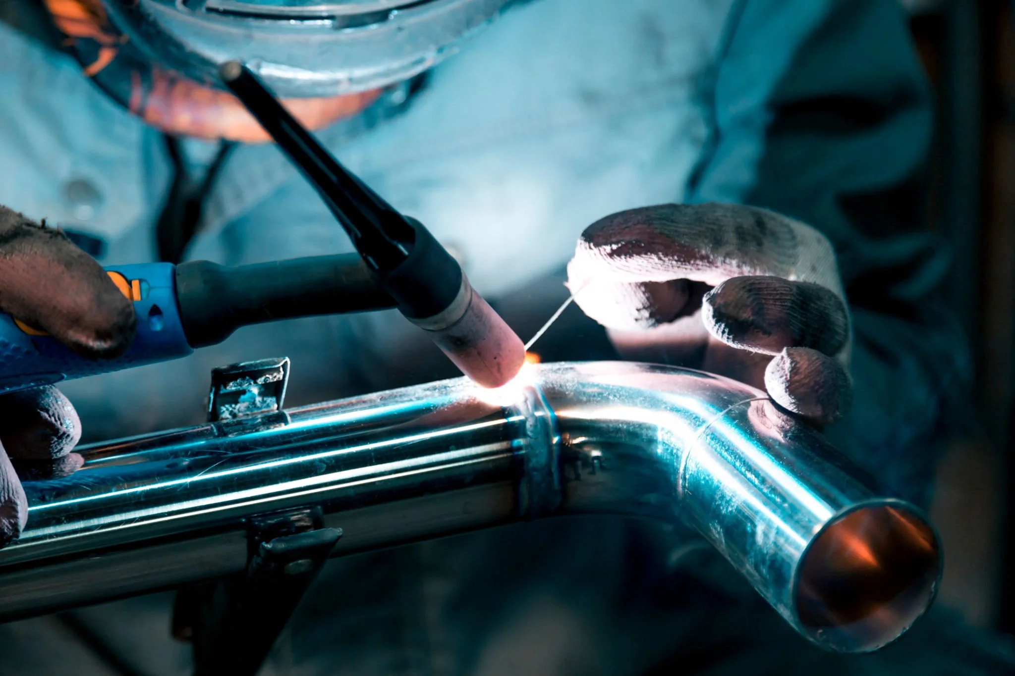   STAINLESS STEEL WELDING  
Specialist TIG welding for stainless steel, ensuring clean, strong joints with a high-quality finish. 