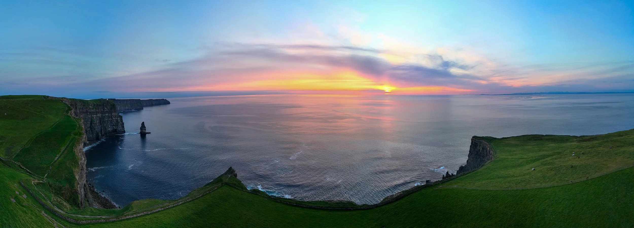 The Moher Panorama Canvas 36X12
