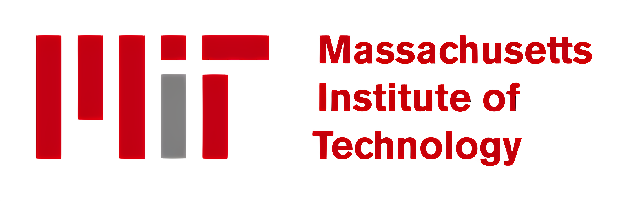 Logo for the Massachusetts Institute of Technology (MIT) with red and black text.