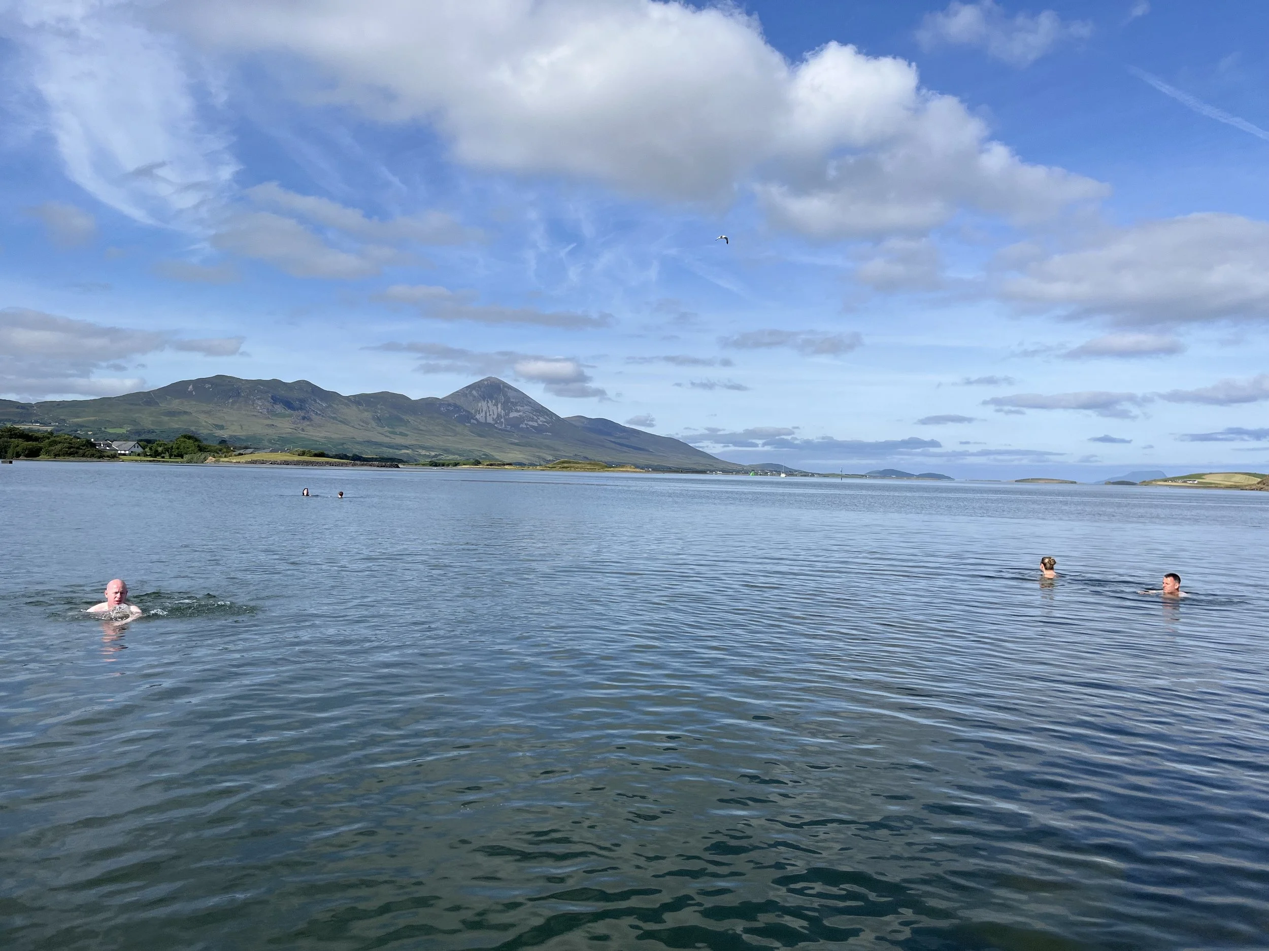 Enjoy a sea swim at the Quay