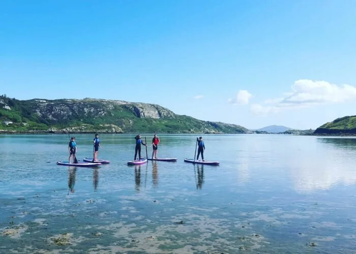 Stand-up paddle boarding at Old Head beach