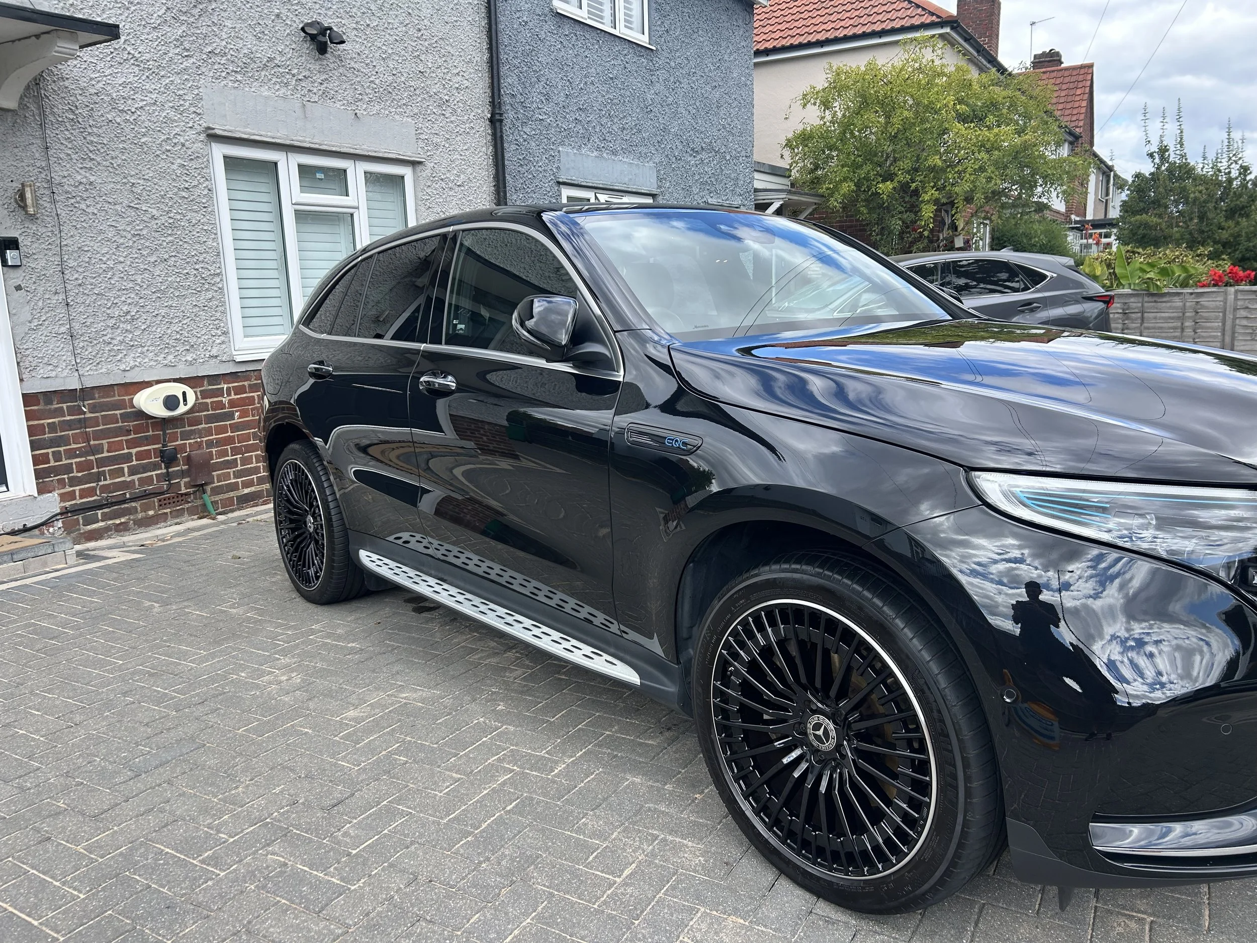 A car being detailed by ZUS Car Detailing in London