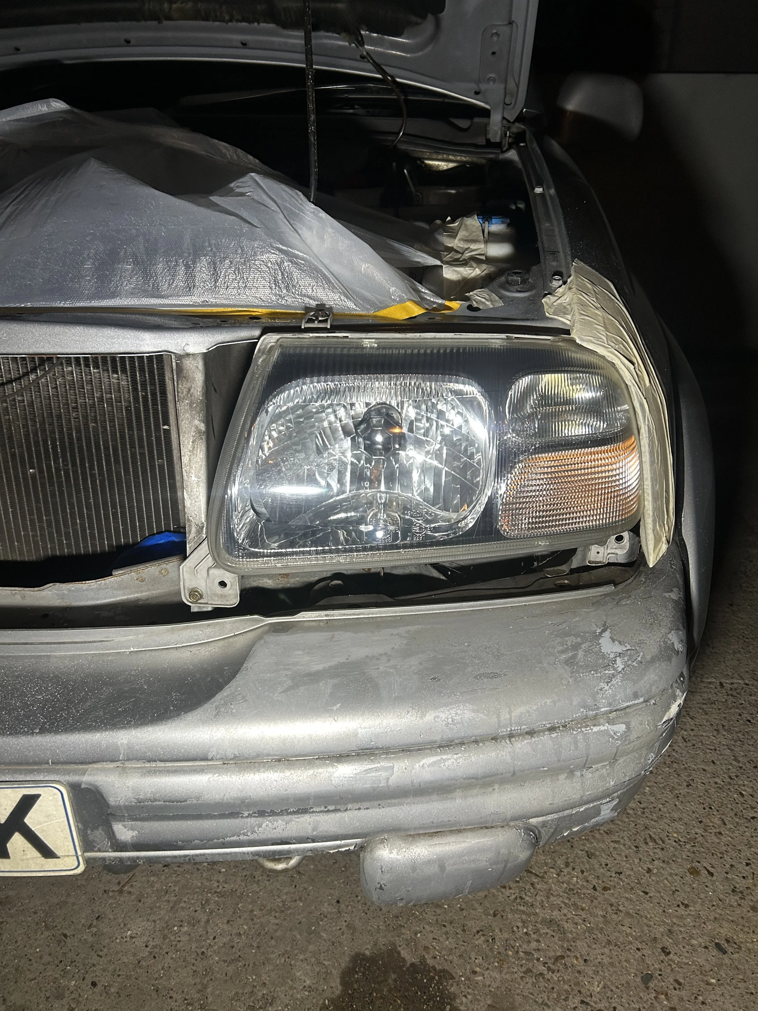 A car being detailed by ZUS Car Detailing in London