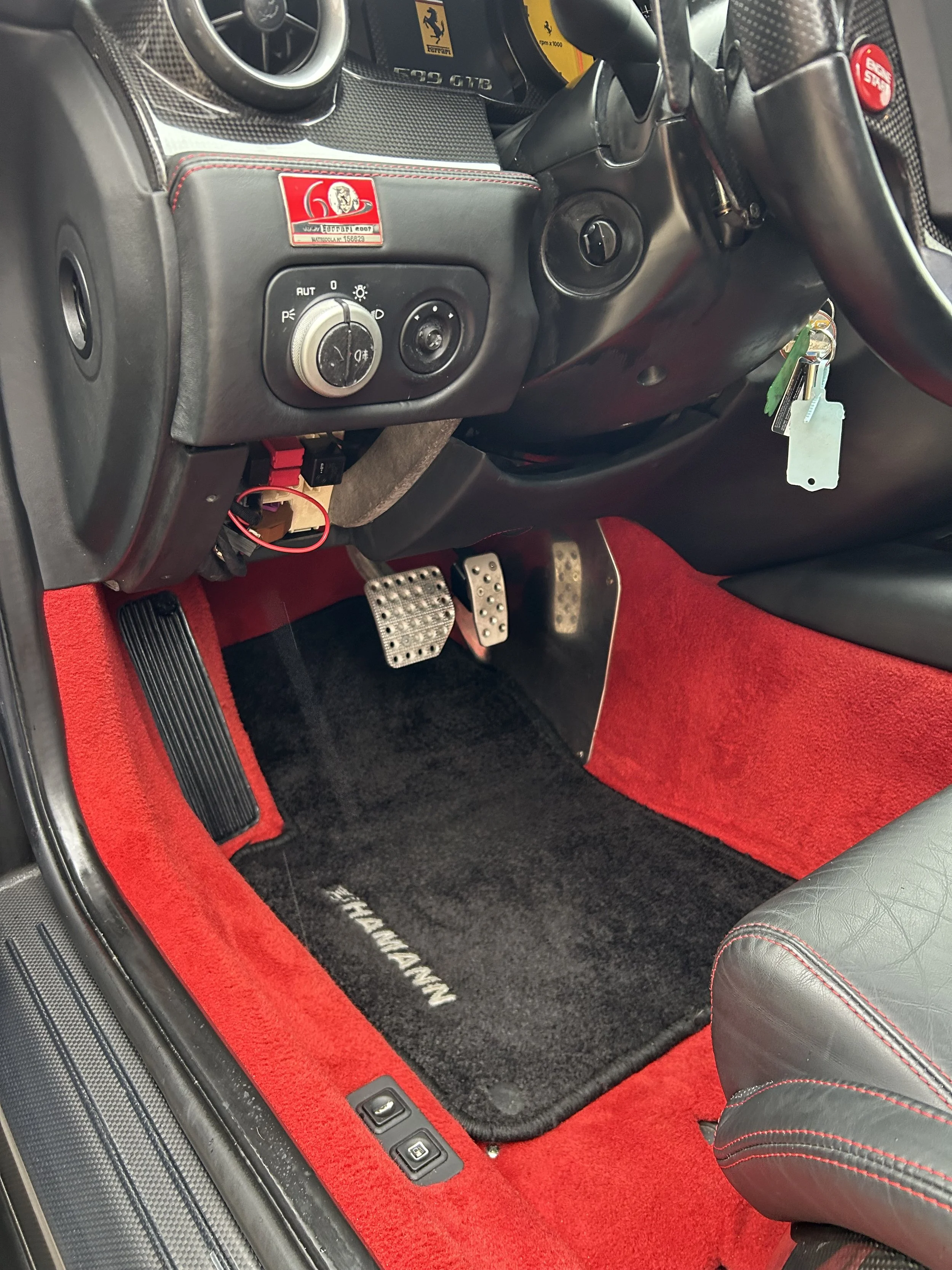 A car being detailed by ZUS Car Detailing in London