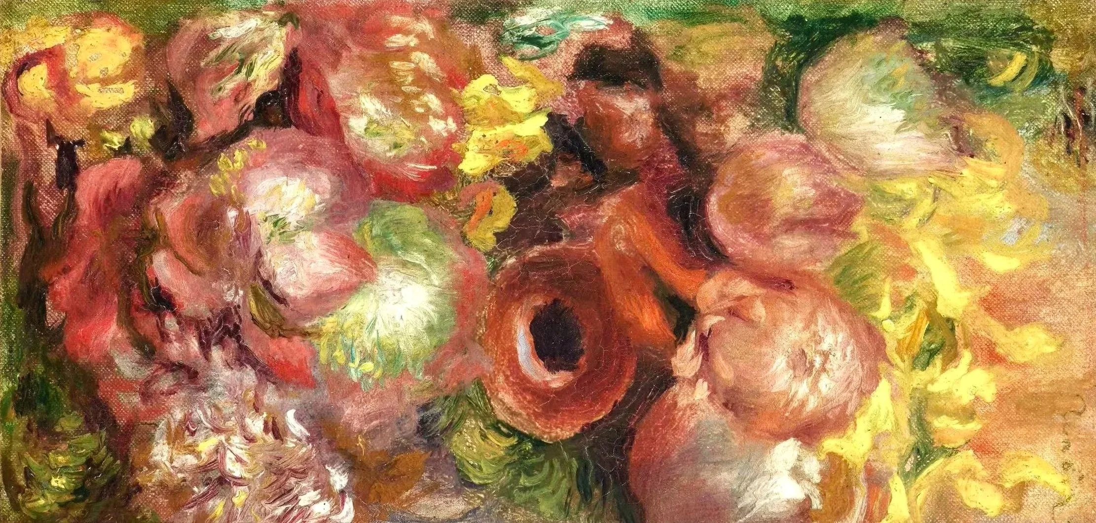 PIERRE-AUGUSTE RENOIR (1841-1919)
Jetée de fleurs 
