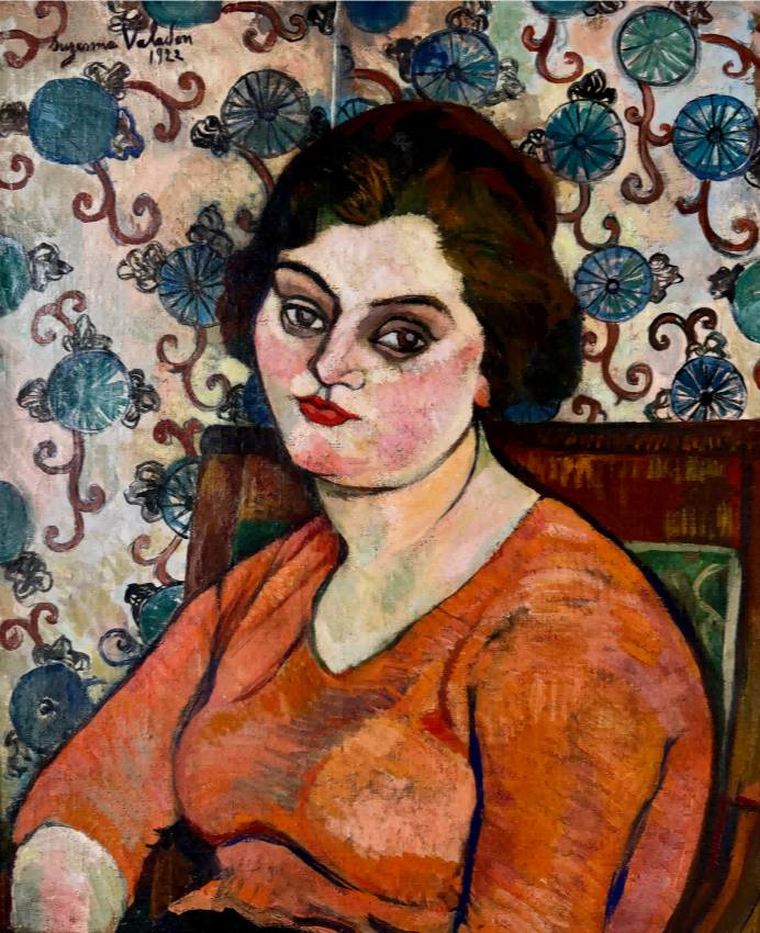 Suzanne VALADON ( 1865-1938) 
Portrait de jeune femme (Portrait of Mauricia Coquiot)