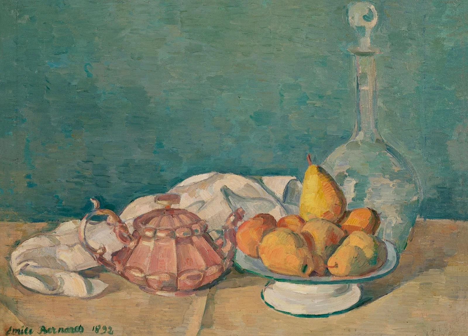 Emile Henri BERNARD (1868-1941）
Nature morte 
