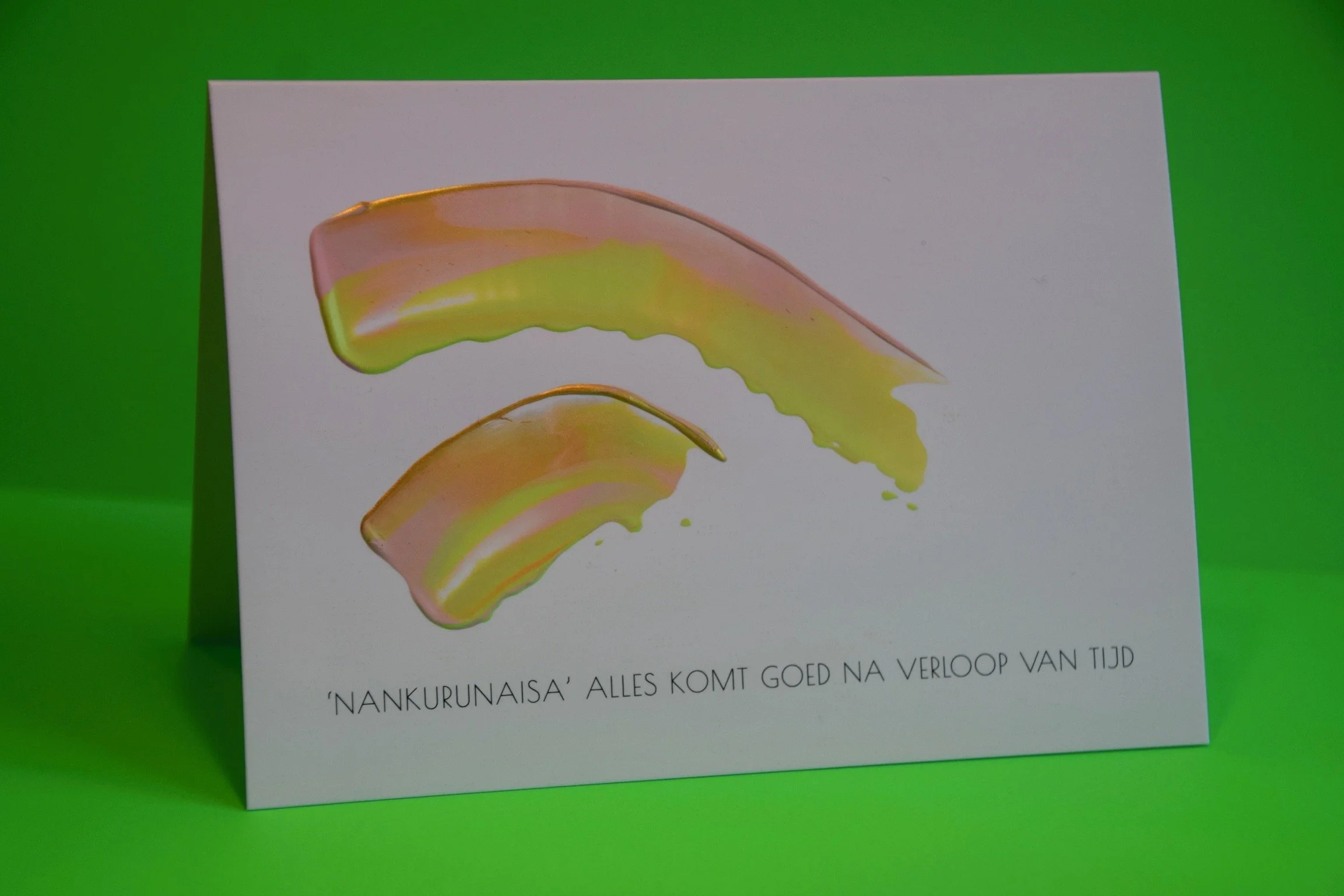 'Nankurunaisa' alles komt goed na verloop van tijd